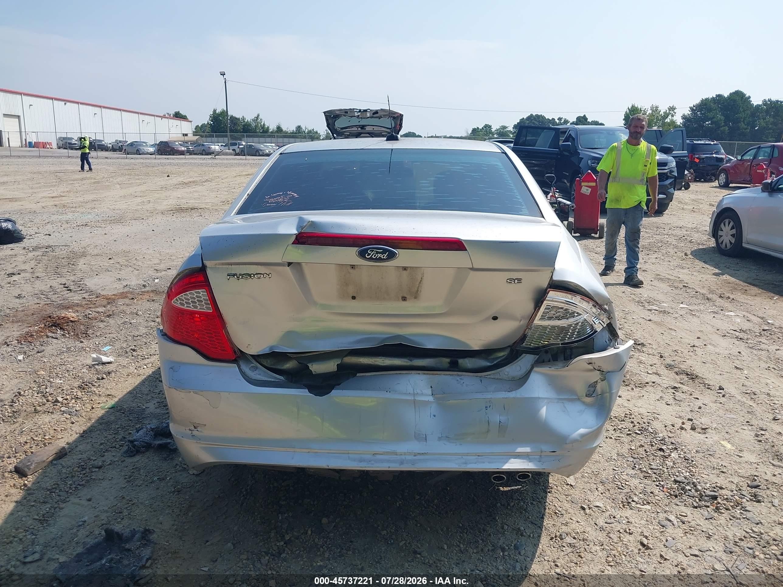 2011 Ford Fusion Se Серебряный vin: 3FAHP0HA9BR173925