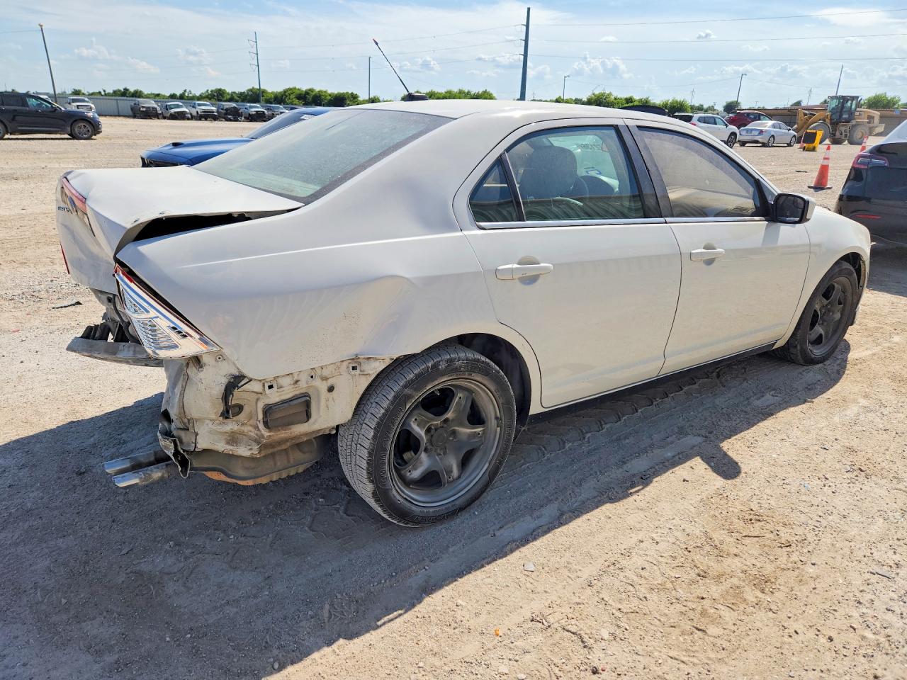 2011 Ford Fusion Se White vin: 3FAHP0HA9BR210651