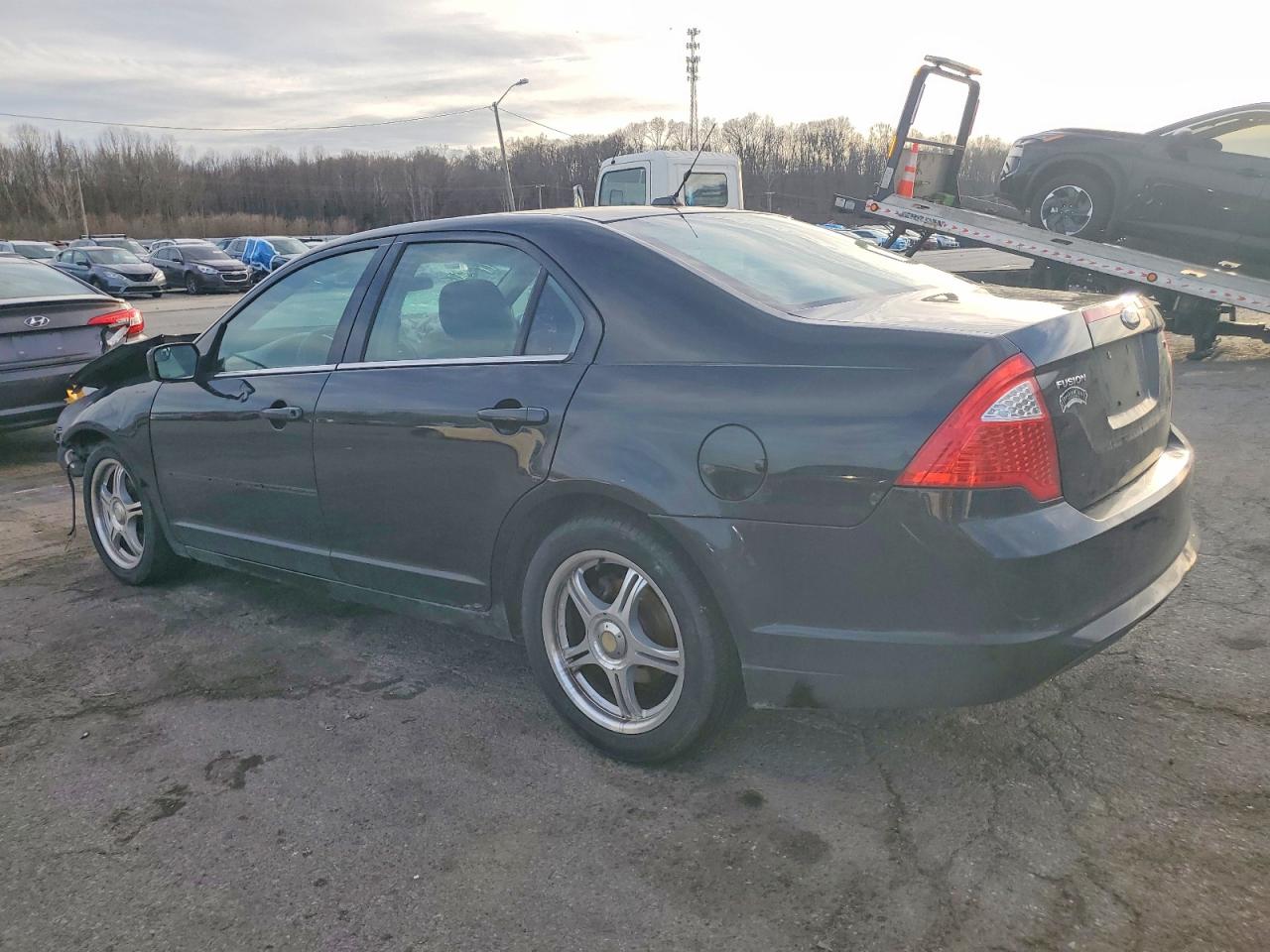2011 Ford Fusion Se Black vin: 3FAHP0HA9BR267870