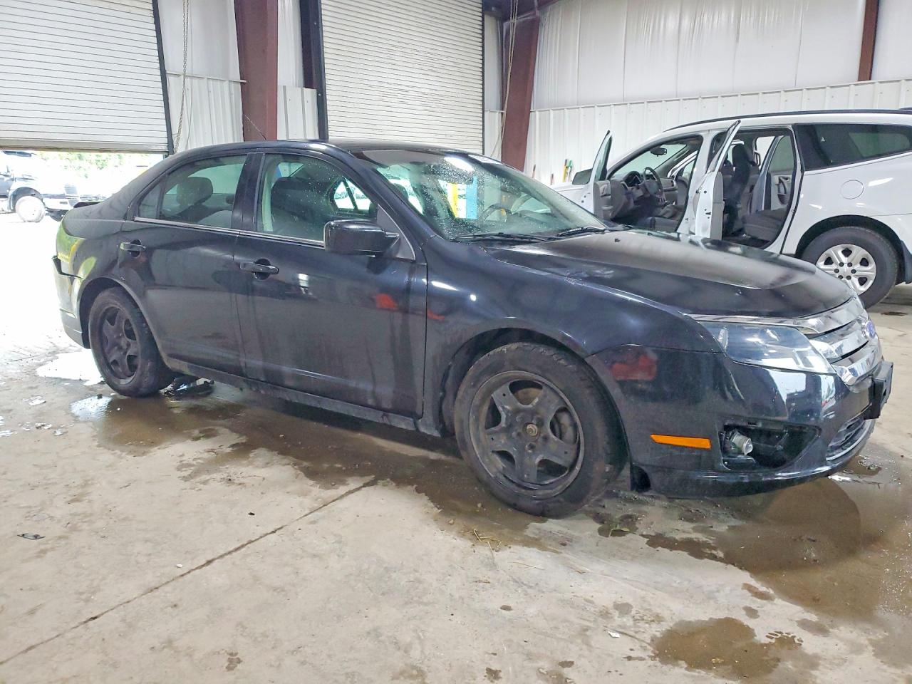 2011 Ford Fusion Se Black vin: 3FAHP0HA9BR284751