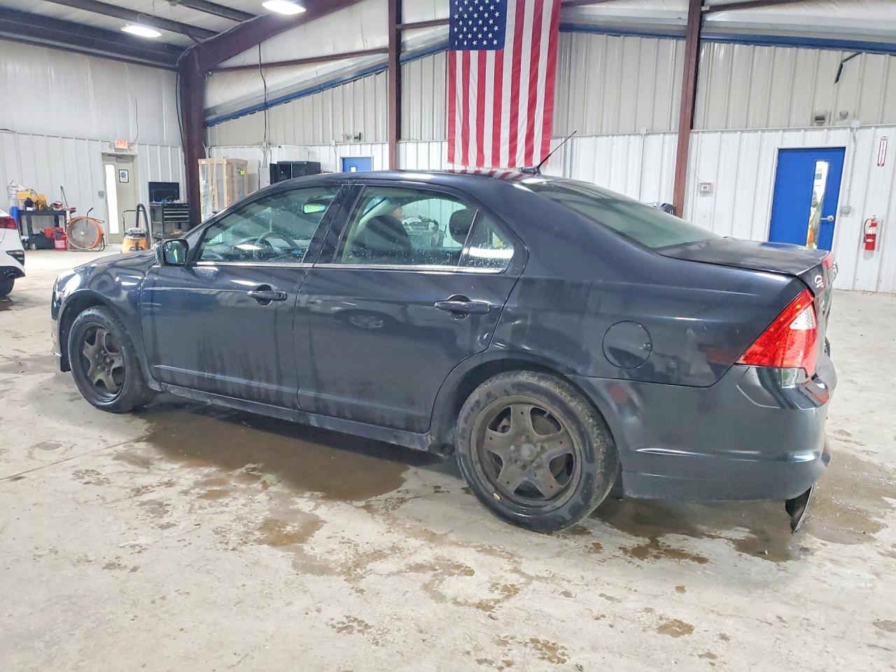 2011 Ford Fusion Se Black vin: 3FAHP0HA9BR284751