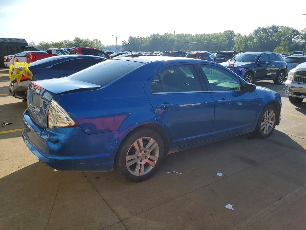 2011 Ford Fusion Se Blue vin: 3FAHP0HA9BR293708