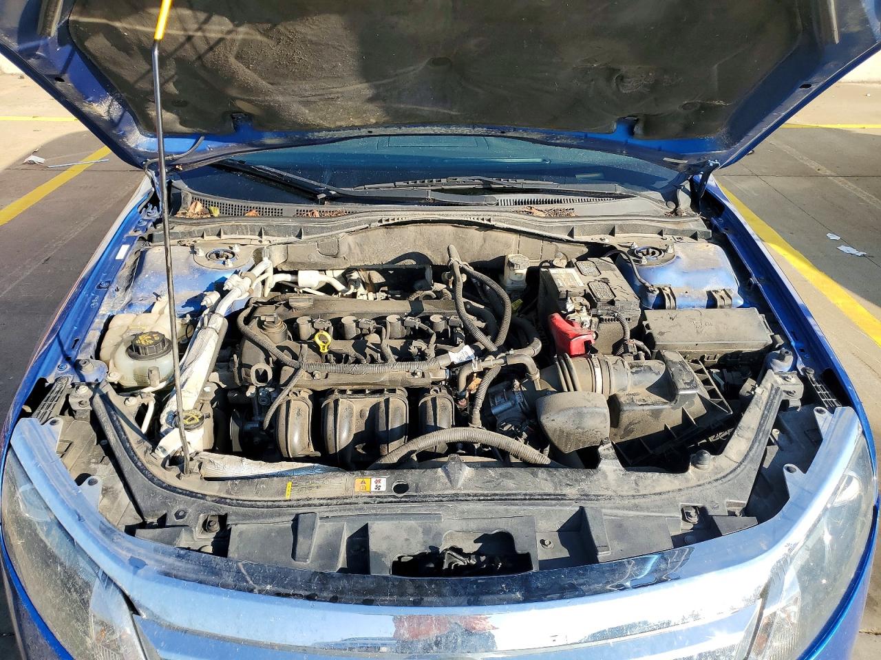 2011 Ford Fusion Se Blue vin: 3FAHP0HA9BR293708