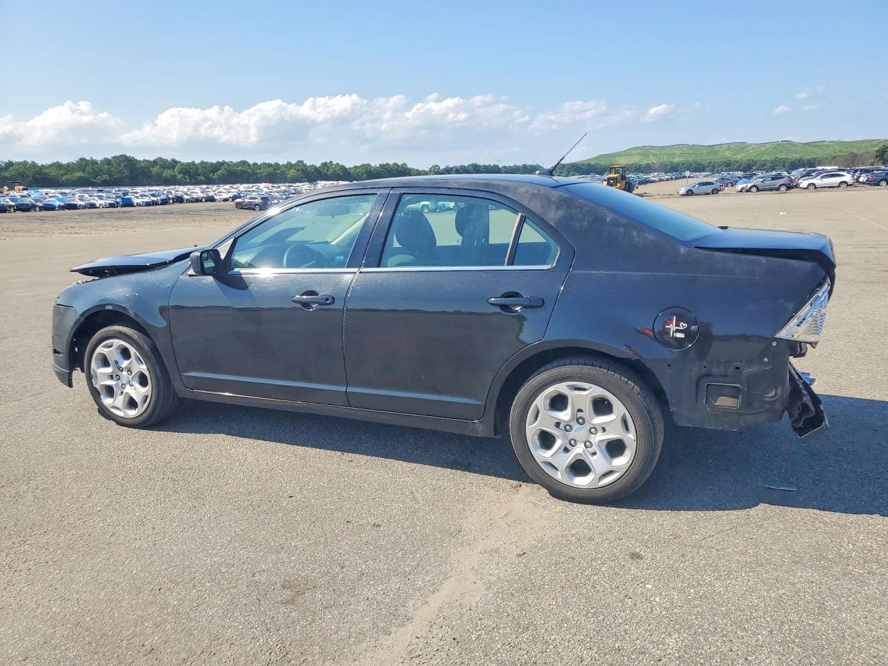 2011 Ford Fusion Se Black vin: 3FAHP0HA9BR310927