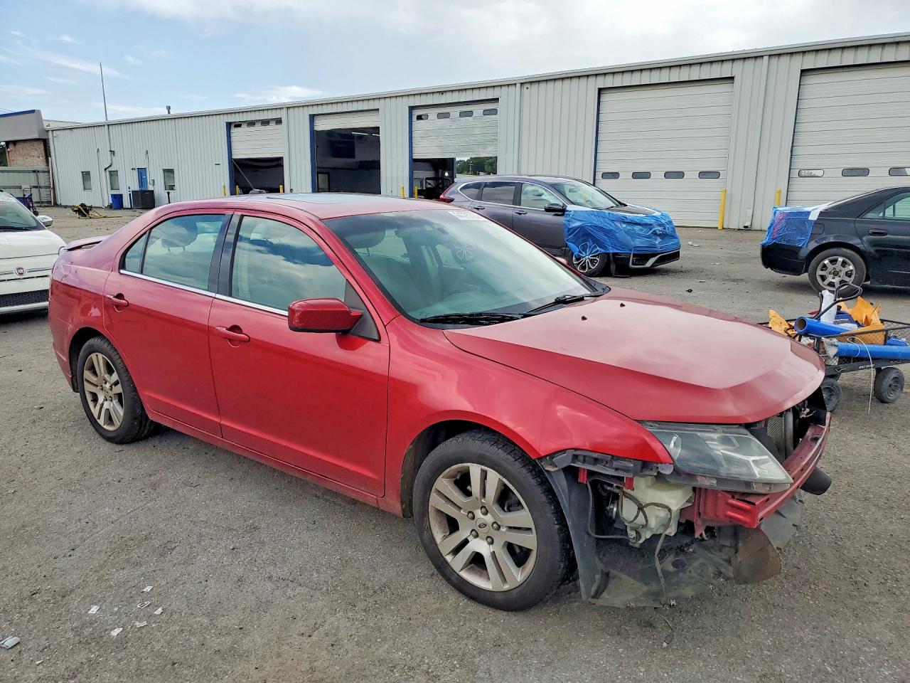 2011 Ford Fusion Se Красный vin: 3FAHP0HA9BR315805