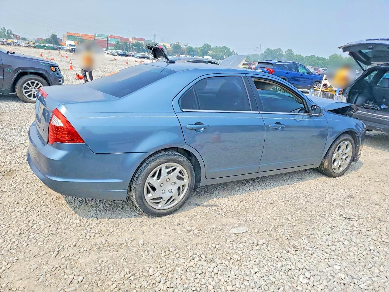 2011 Ford Fusion Se Синий vin: 3FAHP0HA9BR330482