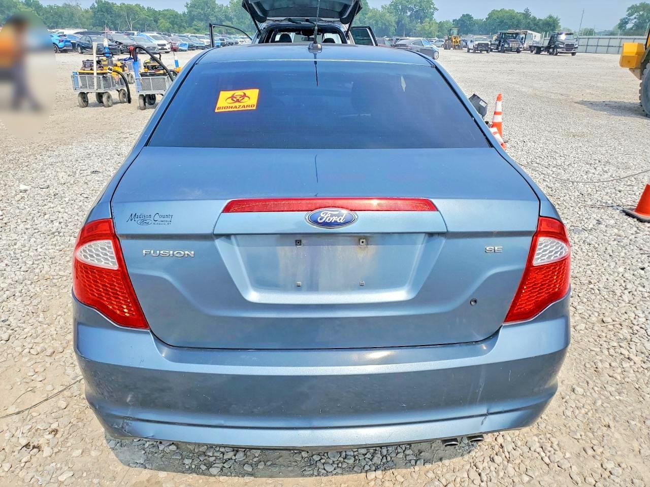 2011 Ford Fusion Se Синий vin: 3FAHP0HA9BR330482