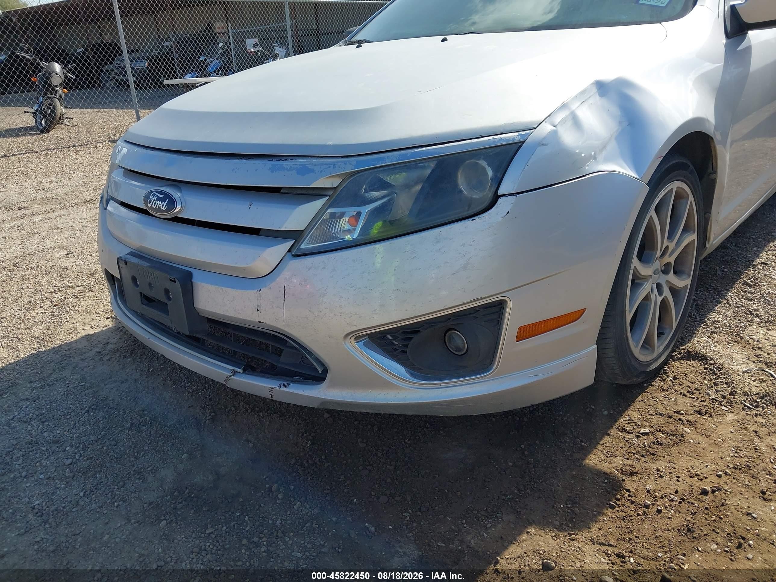 2012 Ford Fusion Se Silver vin: 3FAHP0HA9CR103102