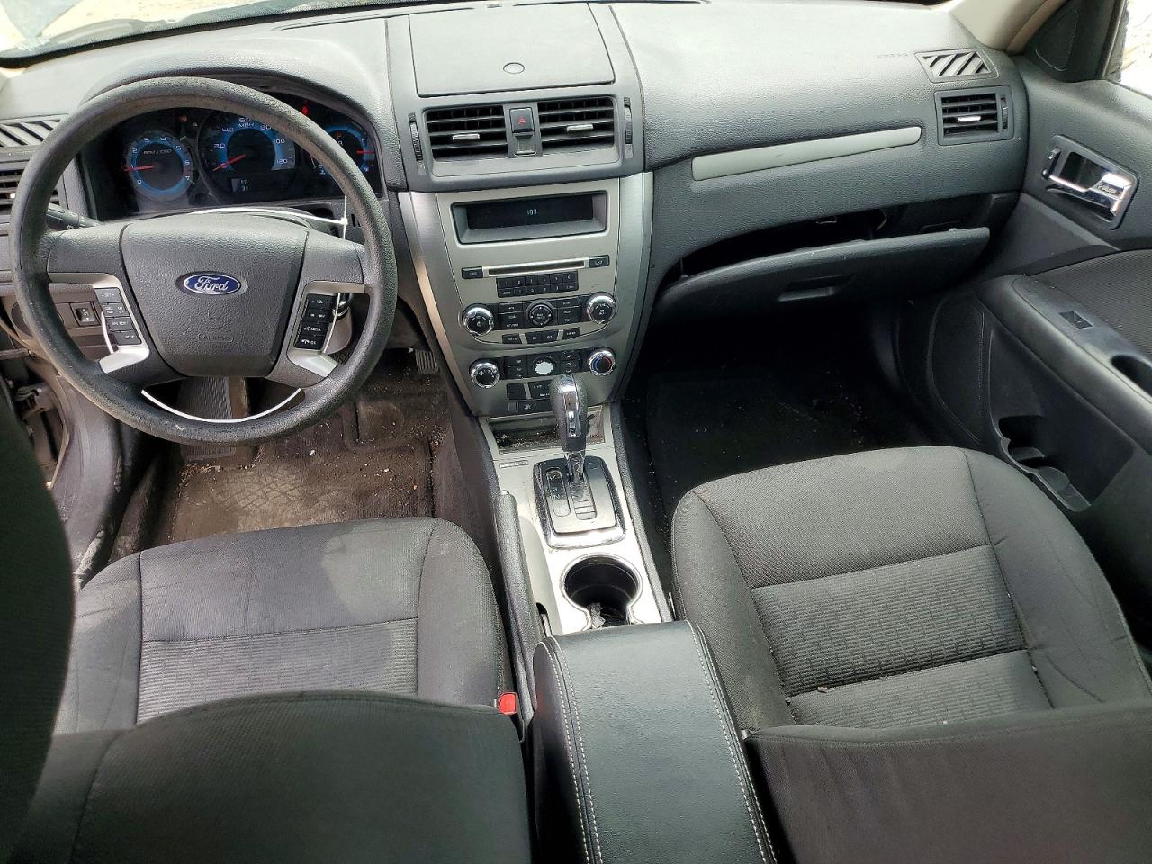2012 Ford Fusion Se Gray vin: 3FAHP0HA9CR107909