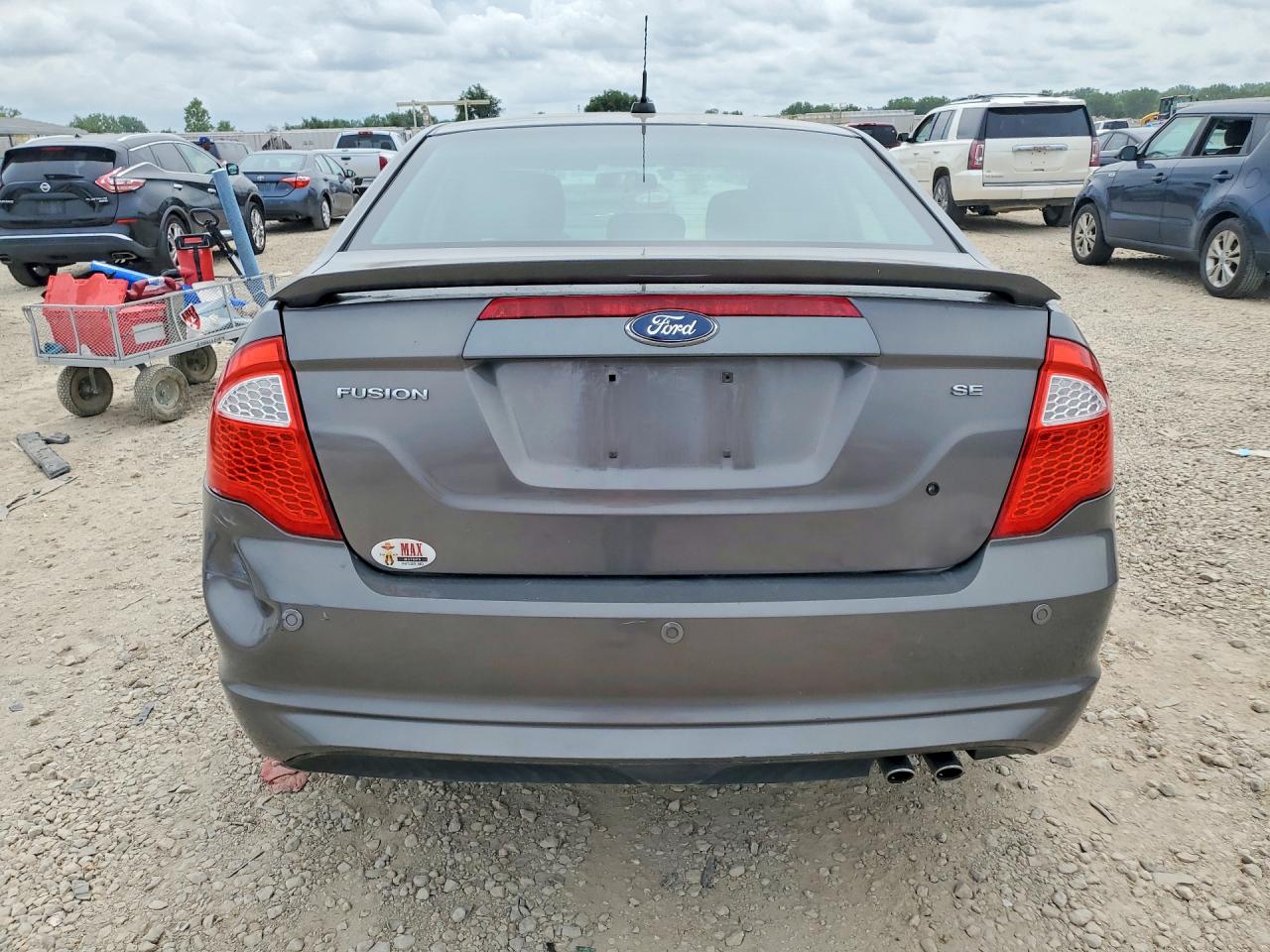 2012 Ford Fusion Se Gray vin: 3FAHP0HA9CR107909