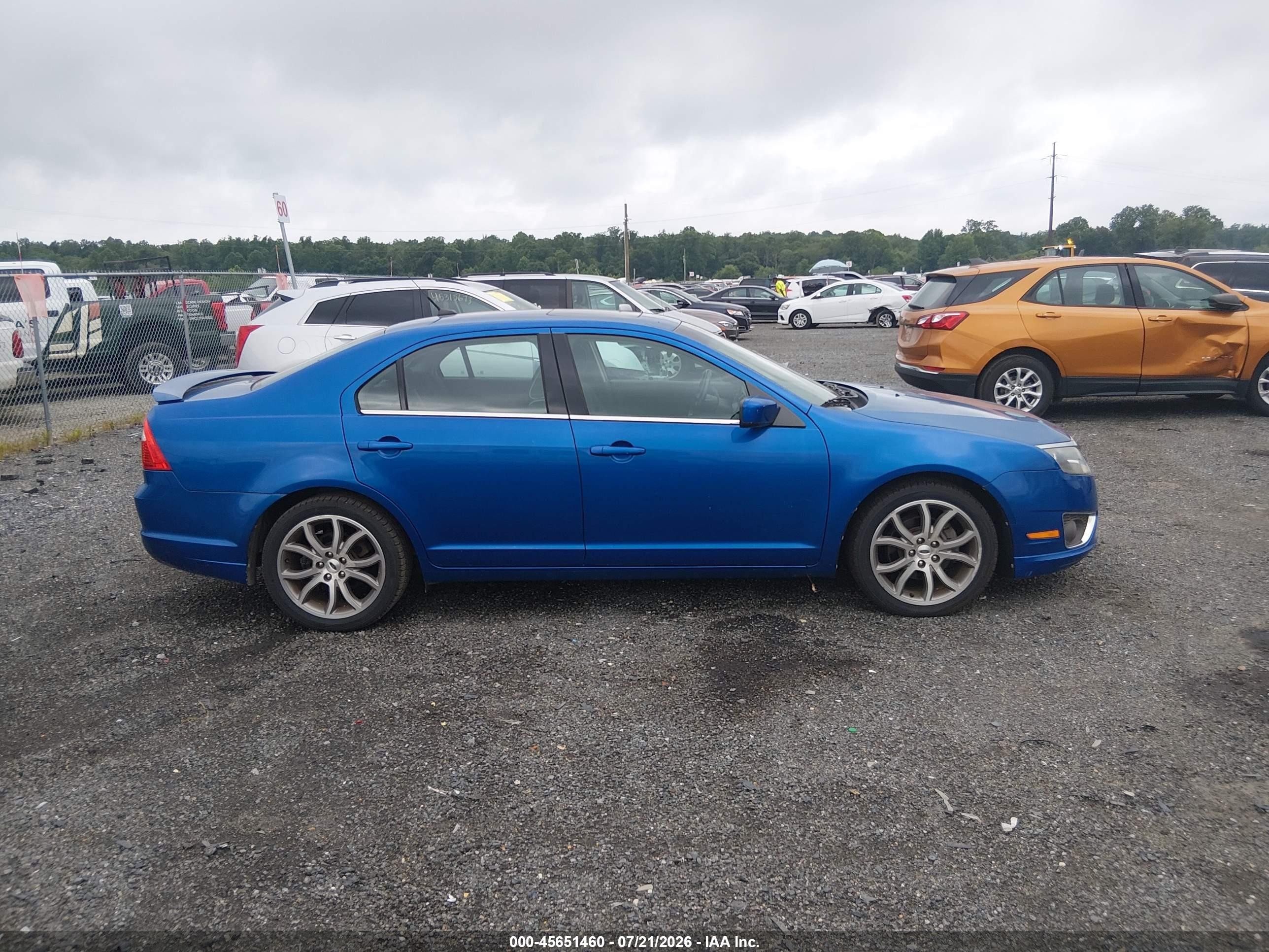 2012 Ford Fusion Se Blue vin: 3FAHP0HA9CR122216