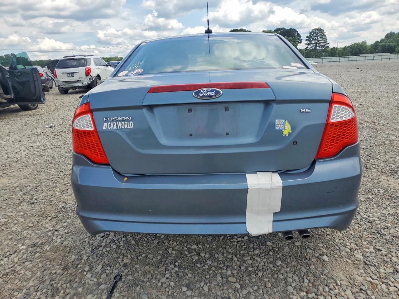 2012 Ford Fusion Se Синий vin: 3FAHP0HA9CR167401