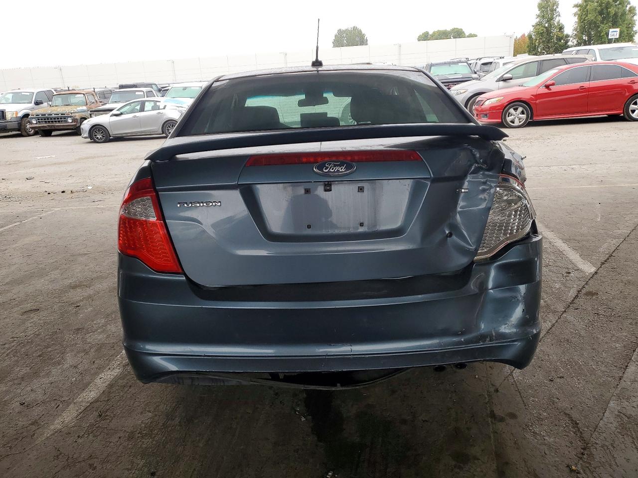 2012 Ford Fusion Se Blue vin: 3FAHP0HA9CR170072