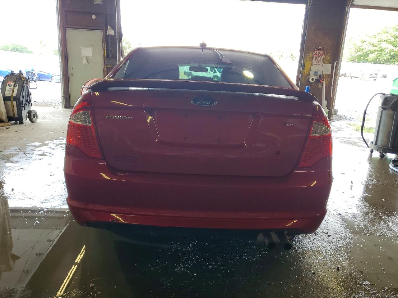 2012 Ford Fusion Se Red vin: 3FAHP0HA9CR197675