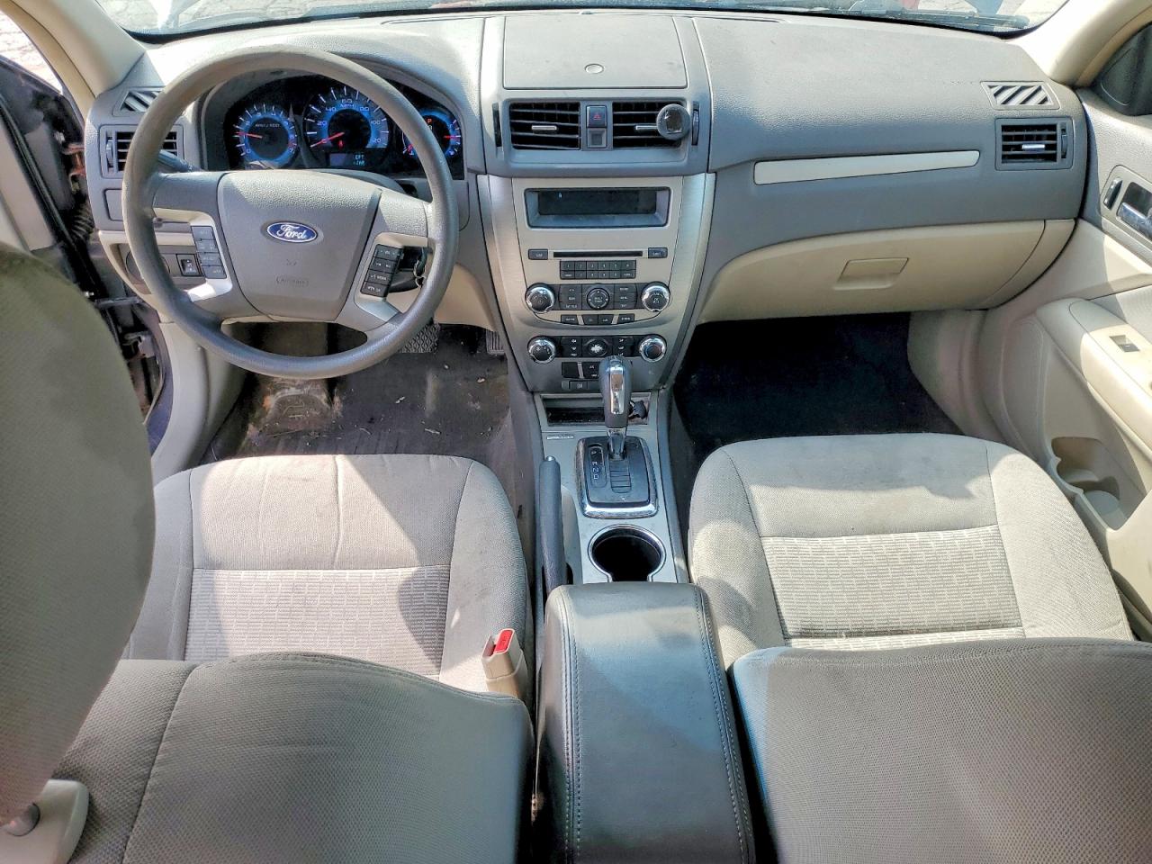 2012 Ford Fusion Se Gray vin: 3FAHP0HA9CR214068