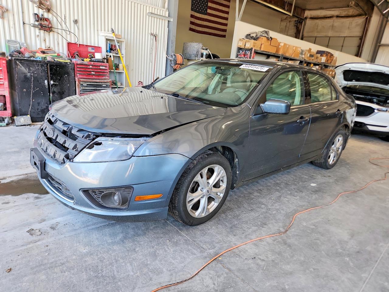 2012 Ford Fusion Se Blue vin: 3FAHP0HA9CR218301