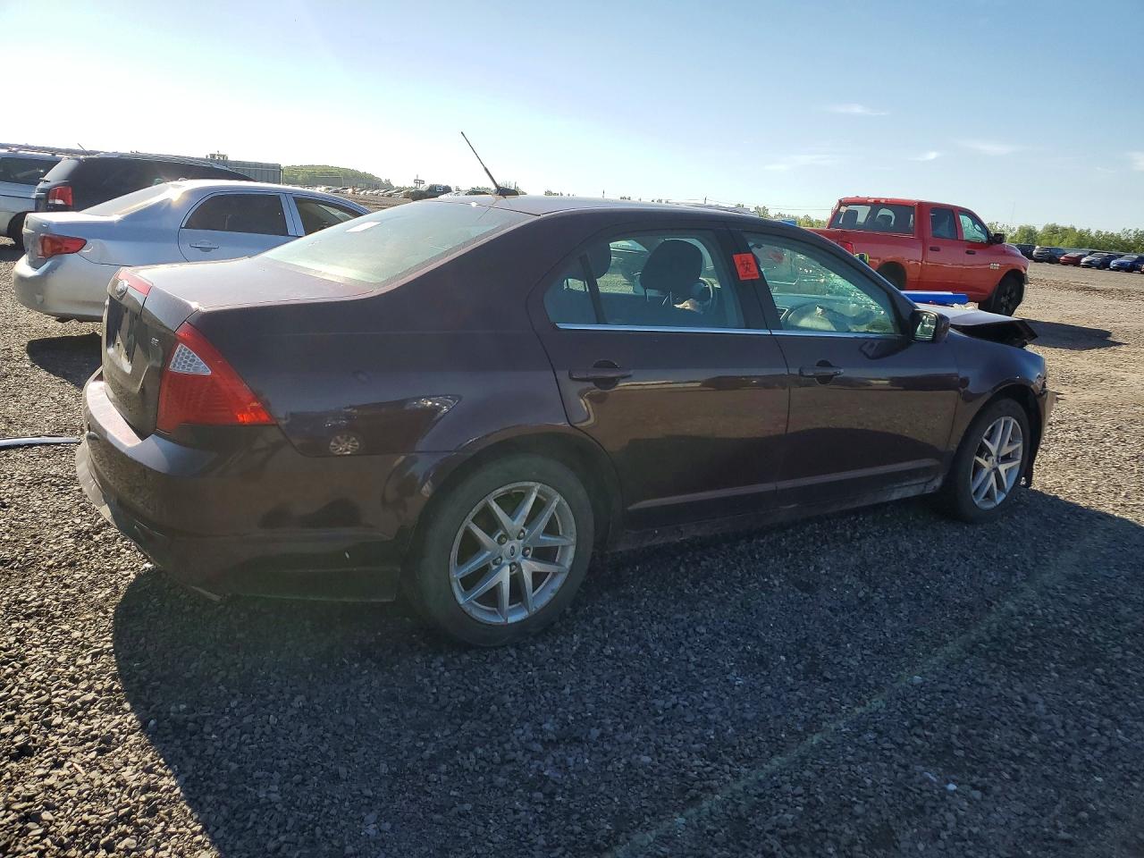 2012 Ford Fusion Se Red vin: 3FAHP0HA9CR227516