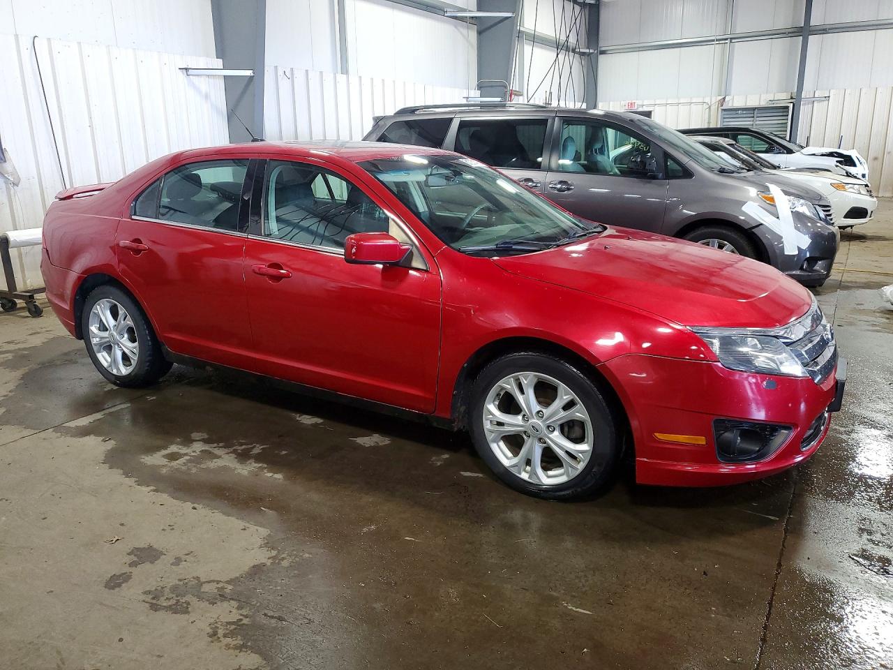 2012 Ford Fusion Se Red vin: 3FAHP0HA9CR238113