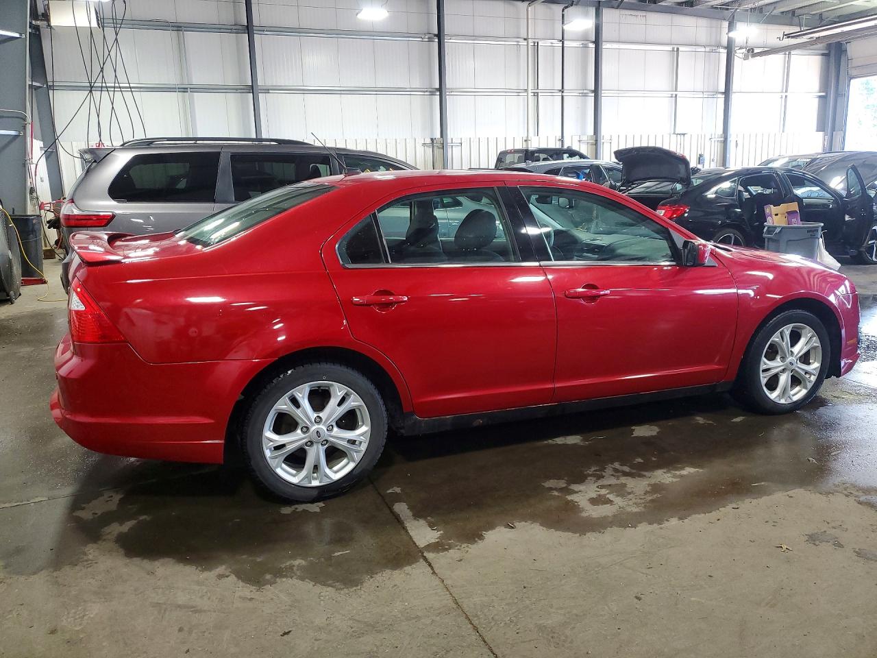 2012 Ford Fusion Se Red vin: 3FAHP0HA9CR238113