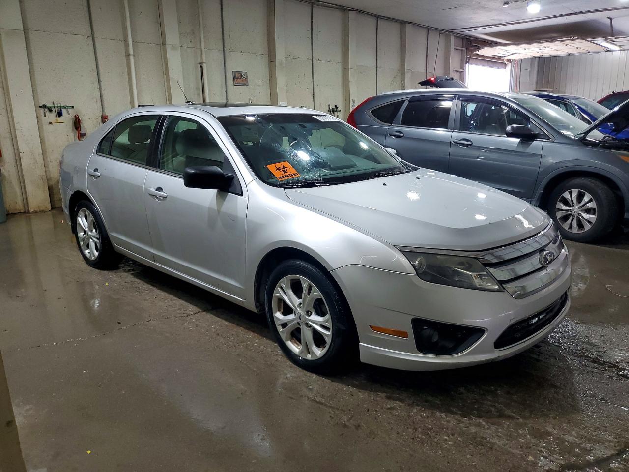 2012 Ford Fusion Se Silver vin: 3FAHP0HA9CR267465