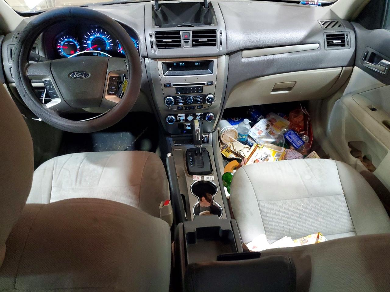 2012 Ford Fusion Se Silver vin: 3FAHP0HA9CR267465