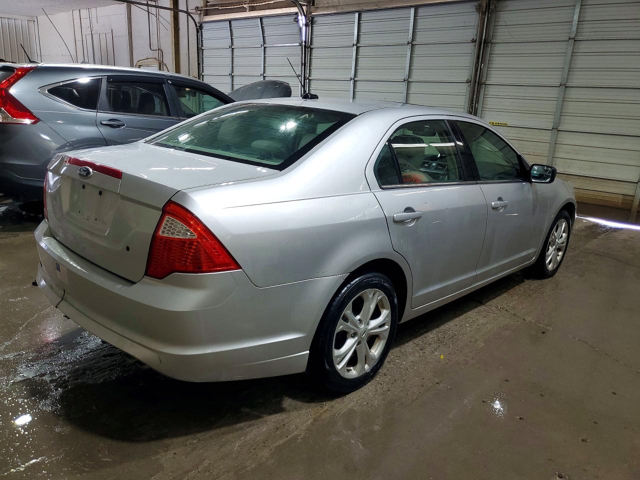 2012 Ford Fusion Se Silver vin: 3FAHP0HA9CR267465