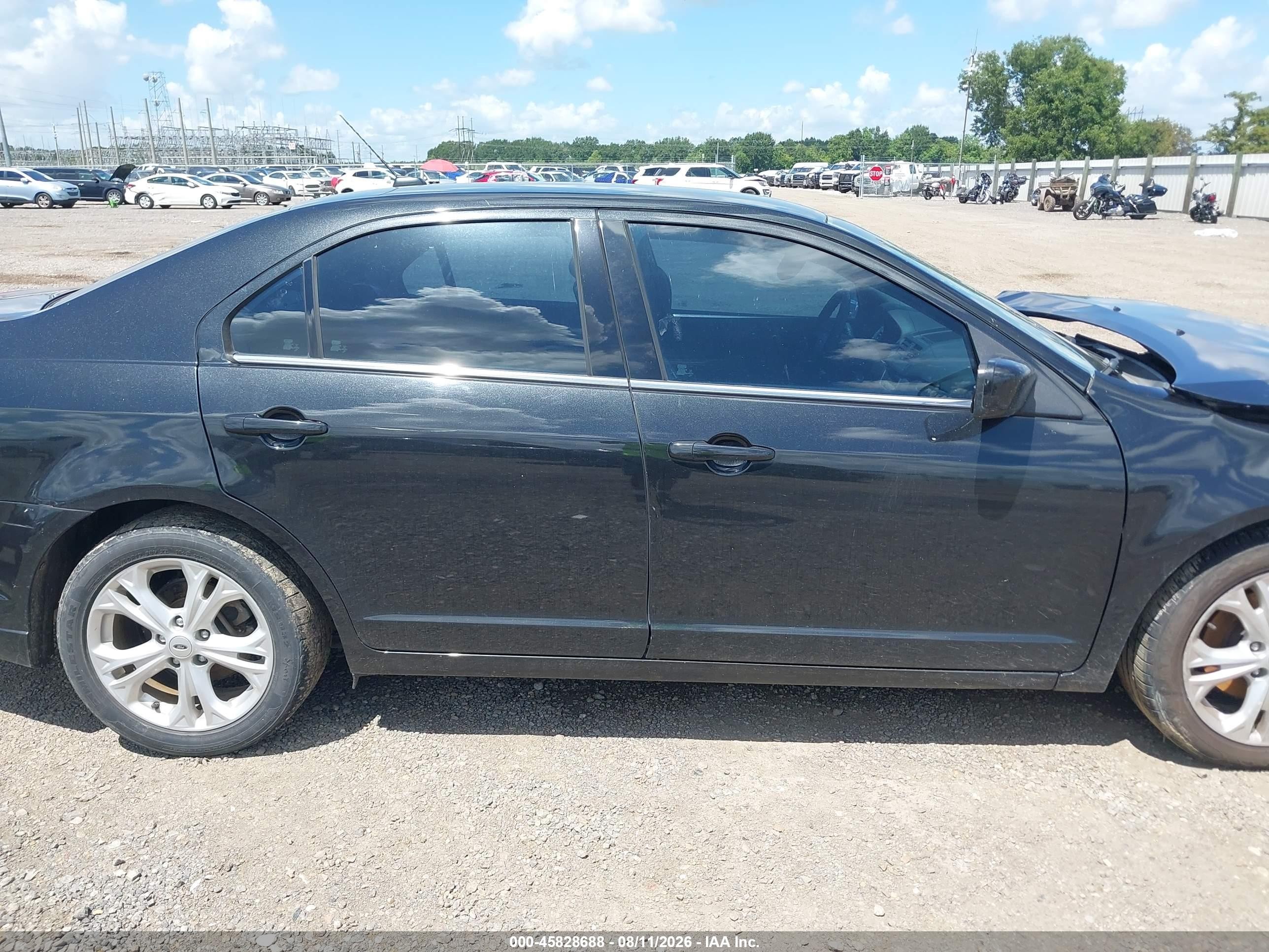2012 Ford Fusion Se Black vin: 3FAHP0HA9CR269216