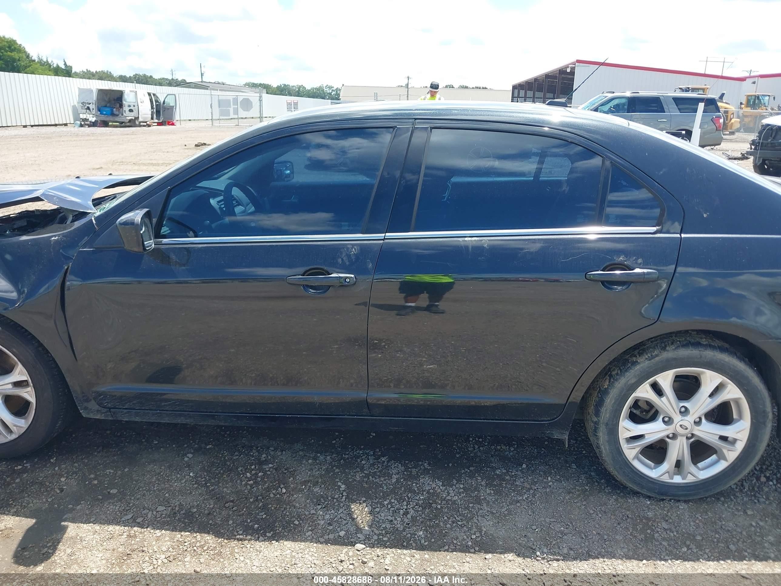 2012 Ford Fusion Se Black vin: 3FAHP0HA9CR269216