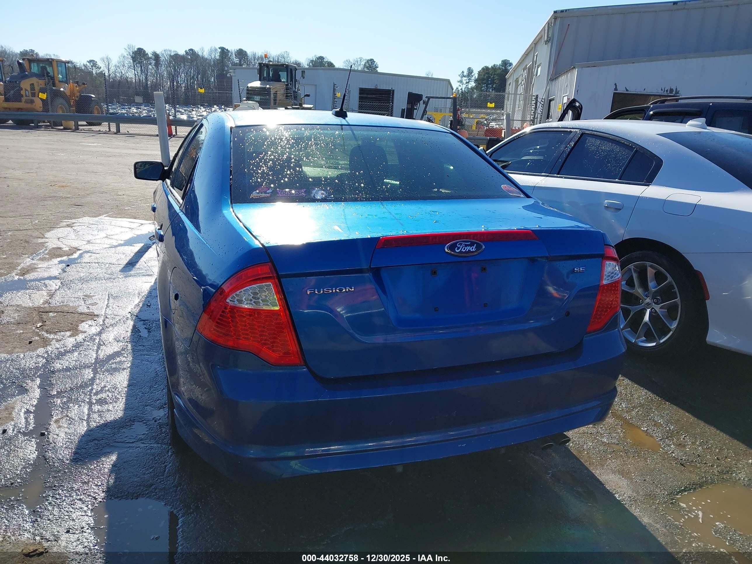 2012 Ford Fusion Se Синий vin: 3FAHP0HA9CR351141