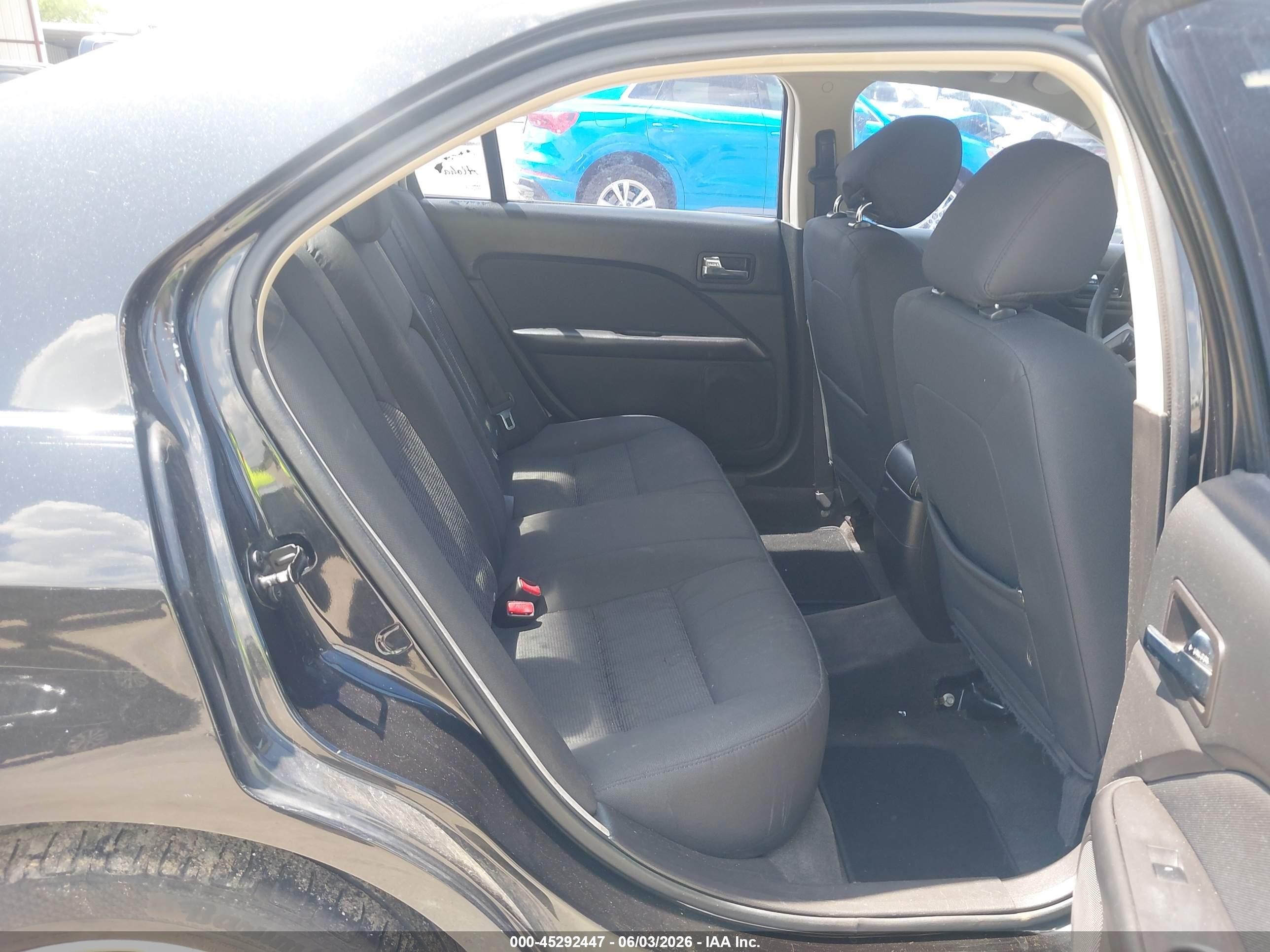 2012 Ford Fusion Se Black vin: 3FAHP0HA9CR354444