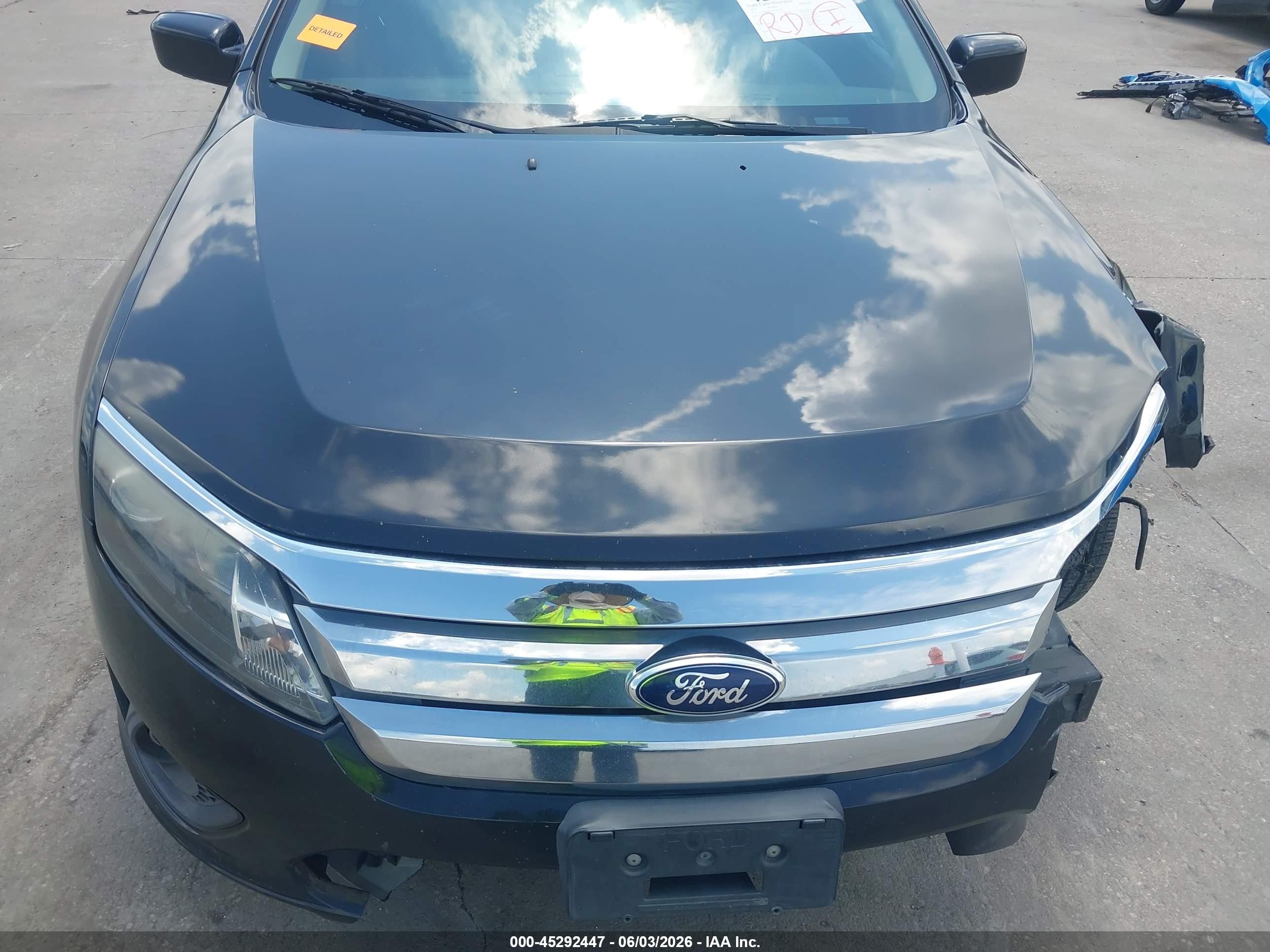 2012 Ford Fusion Se Black vin: 3FAHP0HA9CR354444