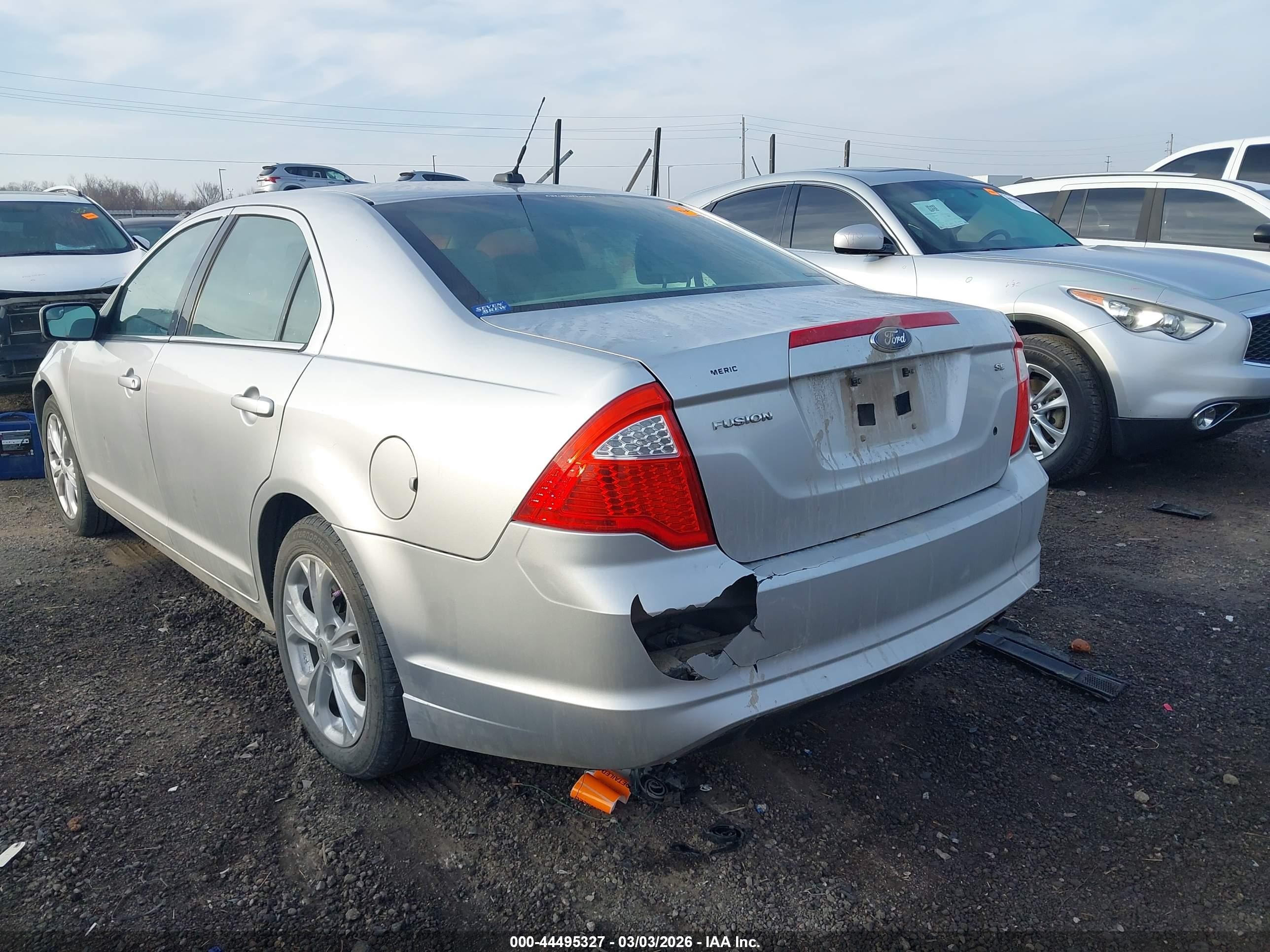 2012 Ford Fusion Se Серебряный vin: 3FAHP0HA9CR354539