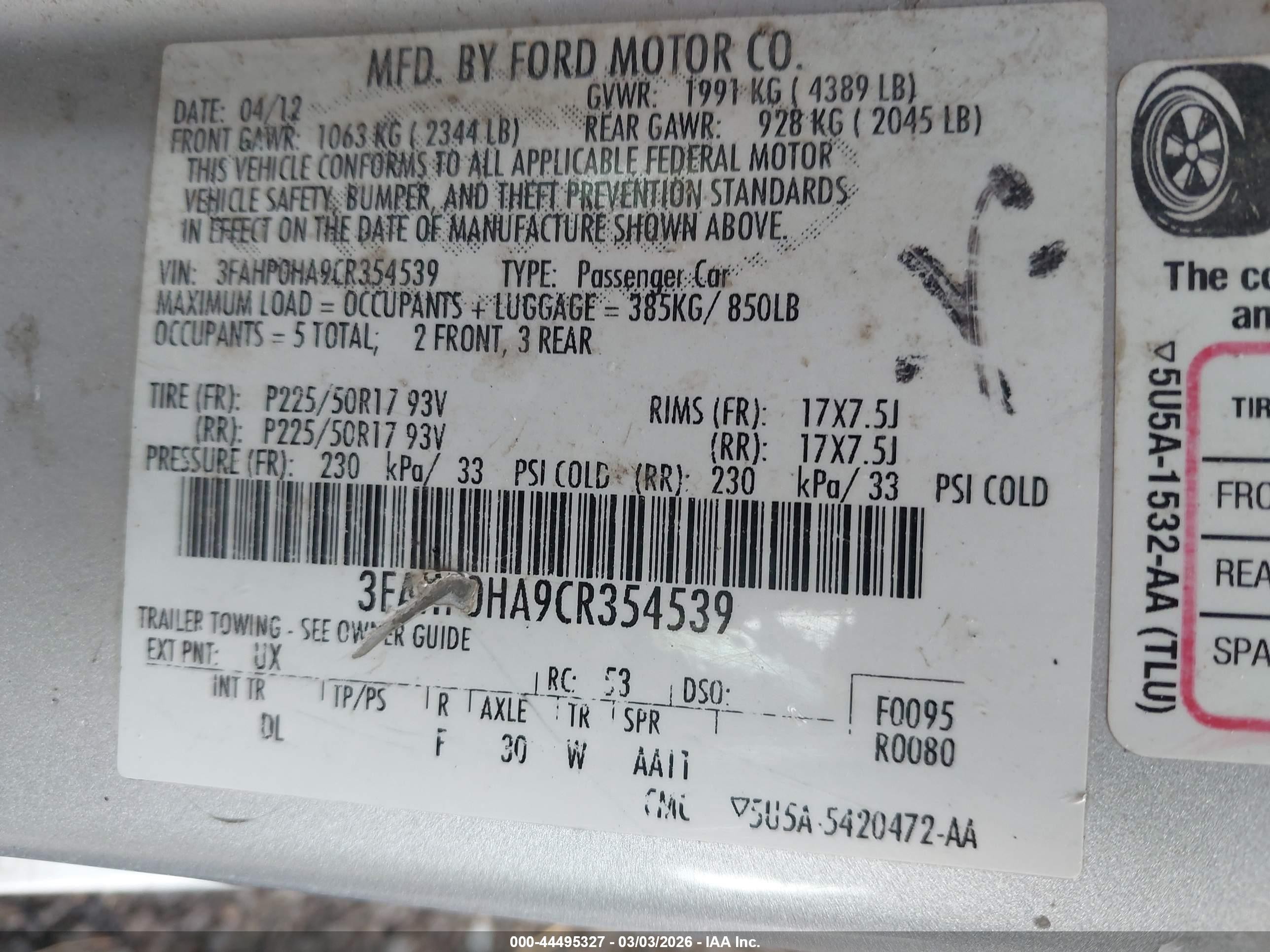 2012 Ford Fusion Se Серебряный vin: 3FAHP0HA9CR354539