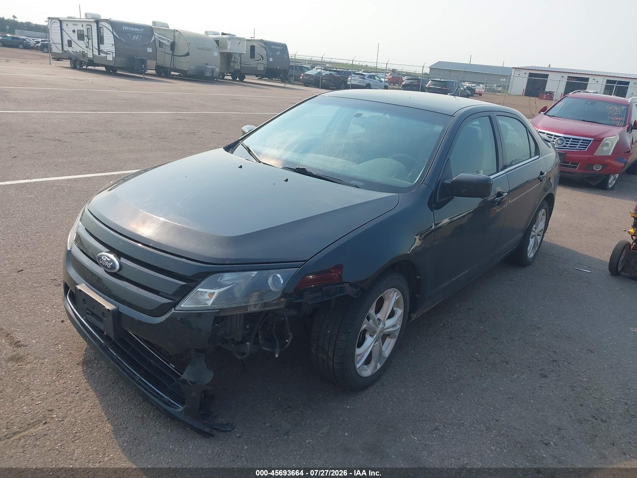 2012 Ford Fusion Se Черный vin: 3FAHP0HA9CR377643