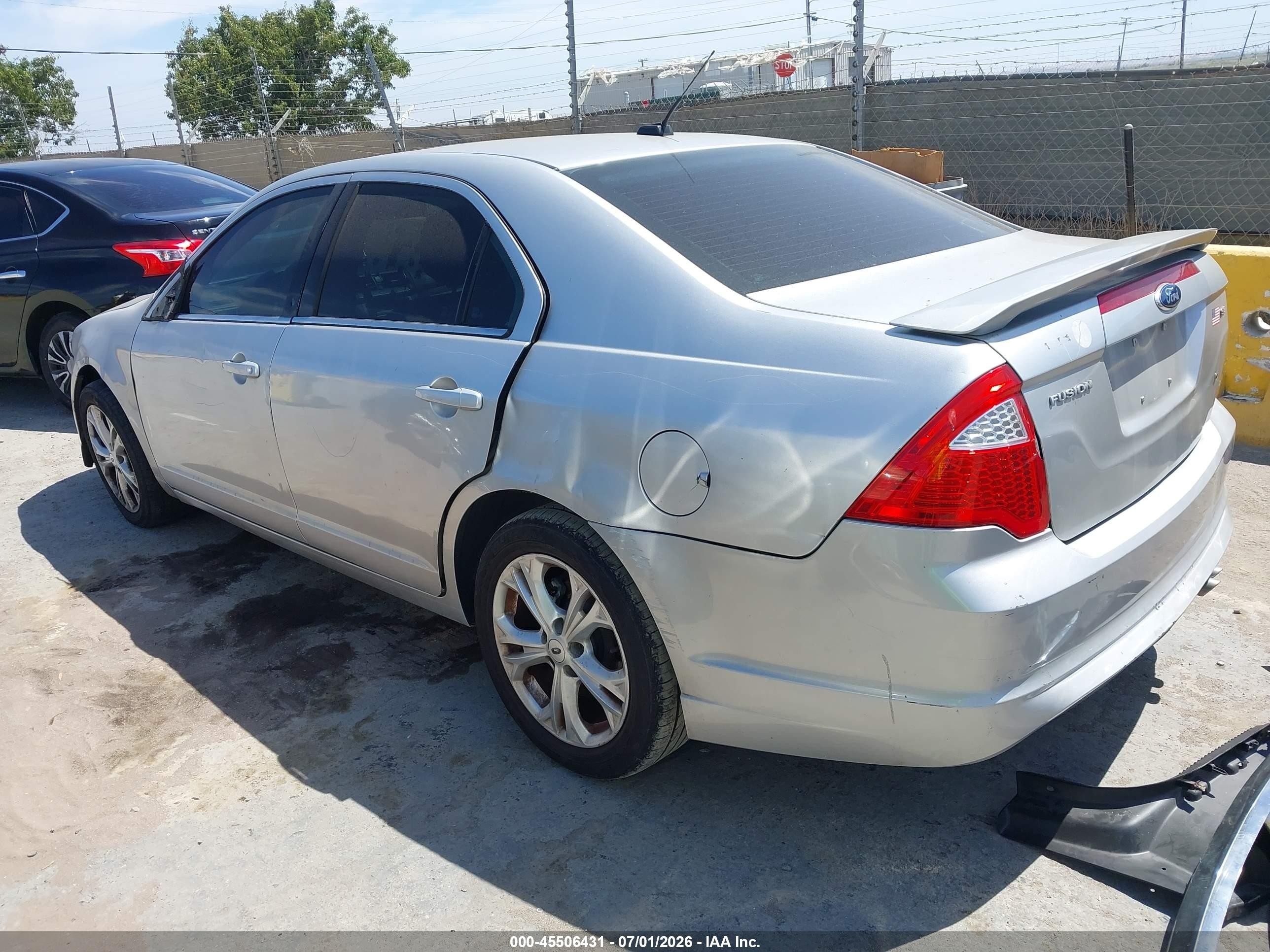 2012 Ford Fusion Se Gray vin: 3FAHP0HA9CR425738