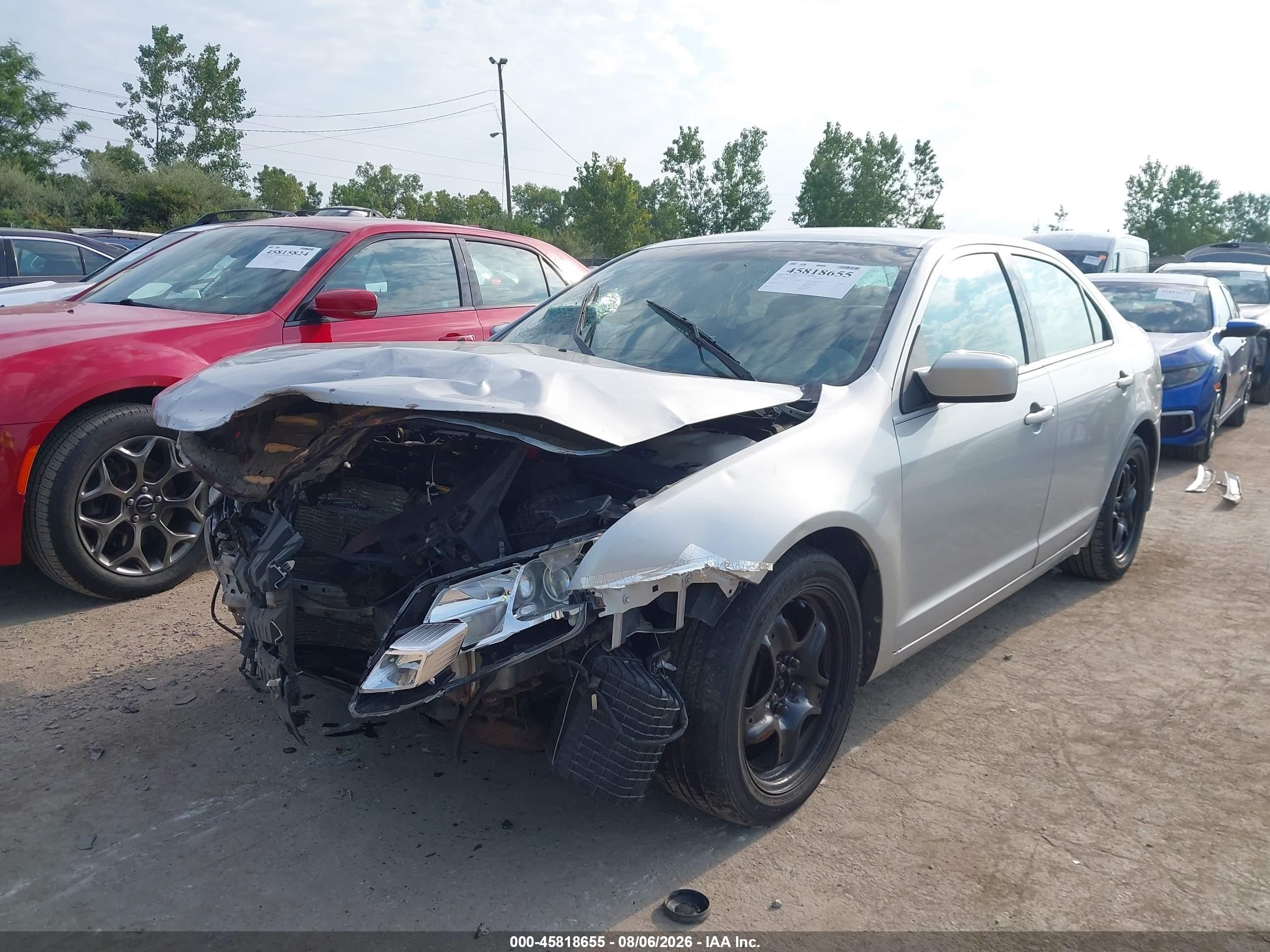2010 Ford Fusion Se Silver vin: 3FAHP0HAXAR157389