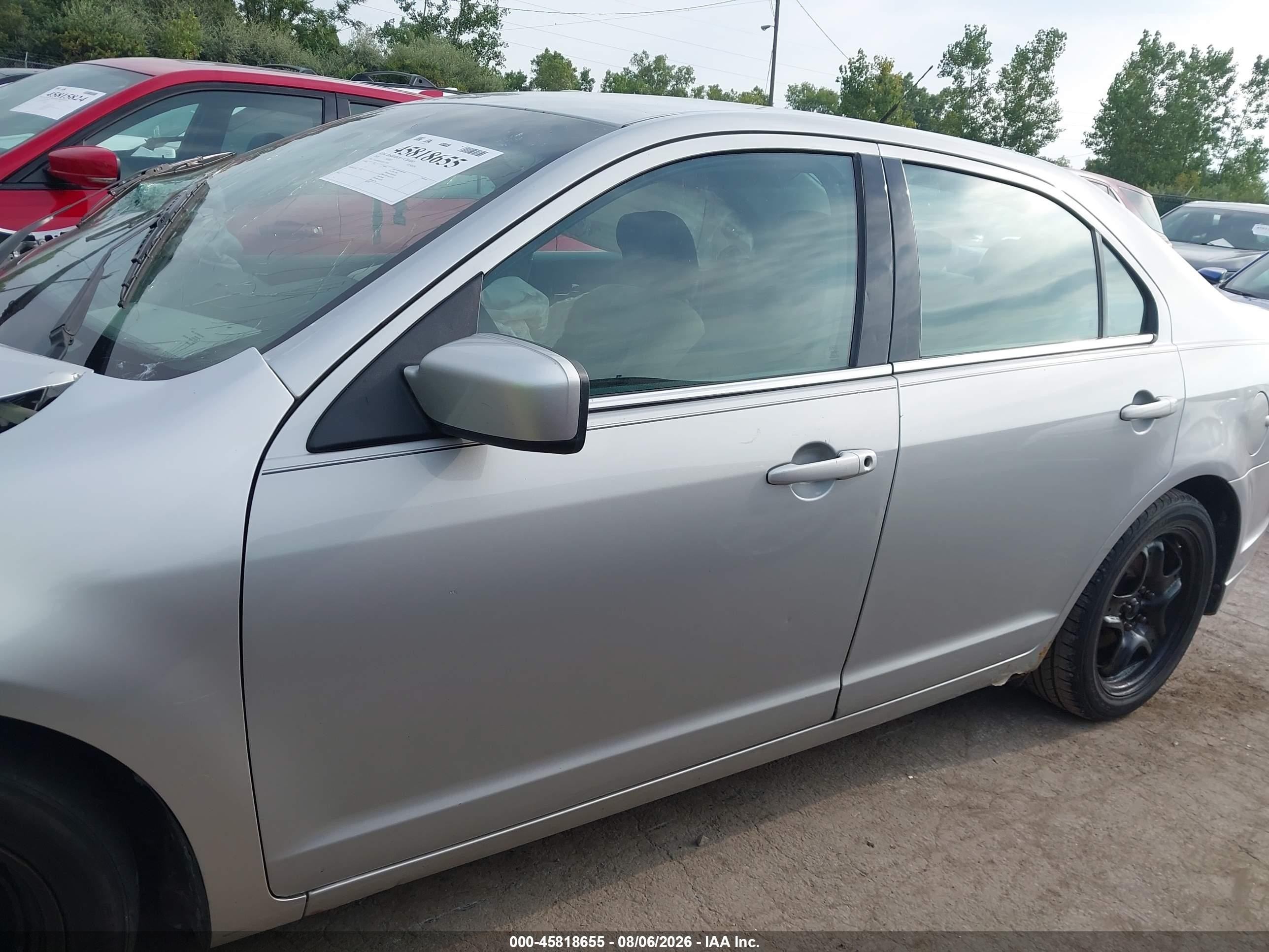 2010 Ford Fusion Se Silver vin: 3FAHP0HAXAR157389