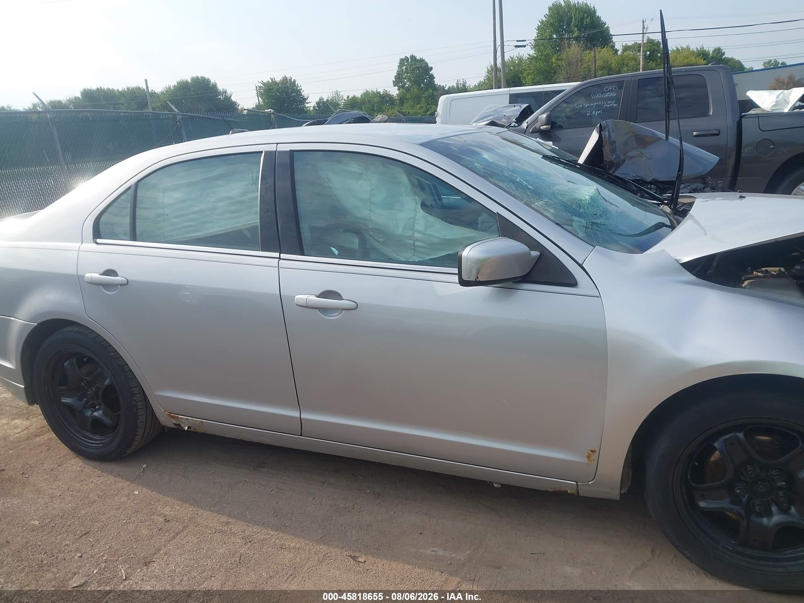 2010 Ford Fusion Se Silver vin: 3FAHP0HAXAR157389