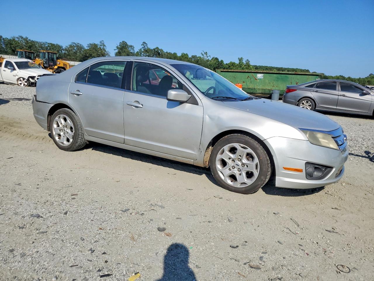 2010 Ford Fusion Se Silver vin: 3FAHP0HAXAR158672
