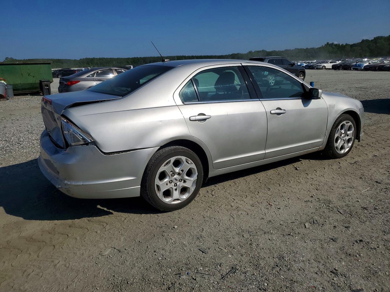 2010 Ford Fusion Se Silver vin: 3FAHP0HAXAR158672