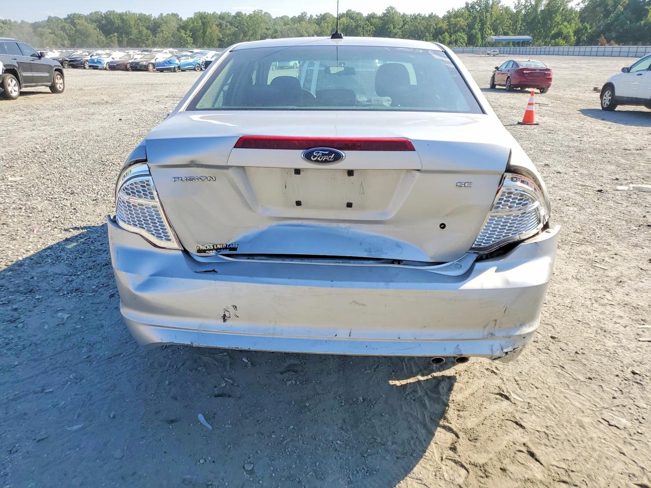 2010 Ford Fusion Se Silver vin: 3FAHP0HAXAR158672