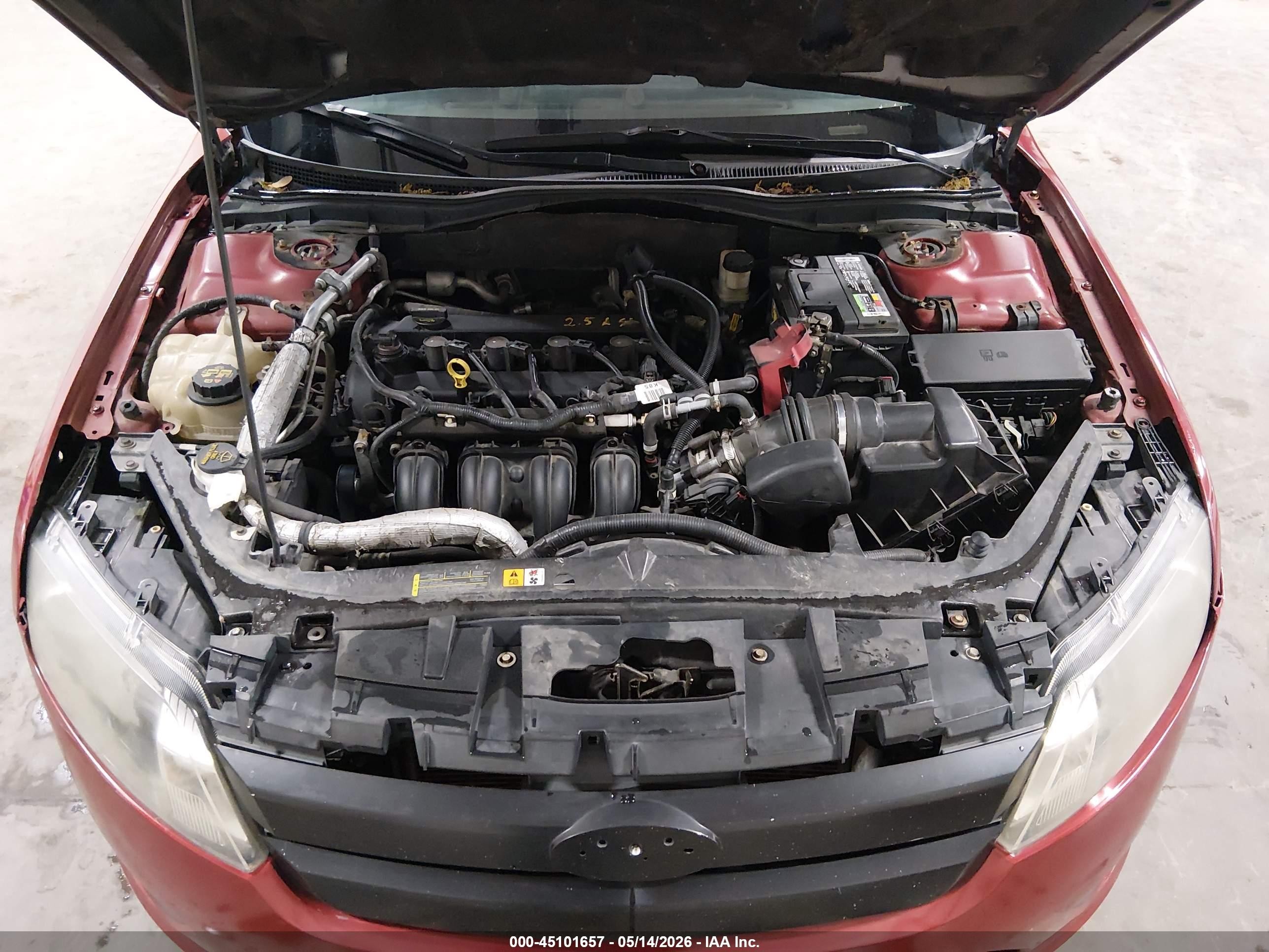 2010 Ford Fusion Se Красный vin: 3FAHP0HAXAR169817