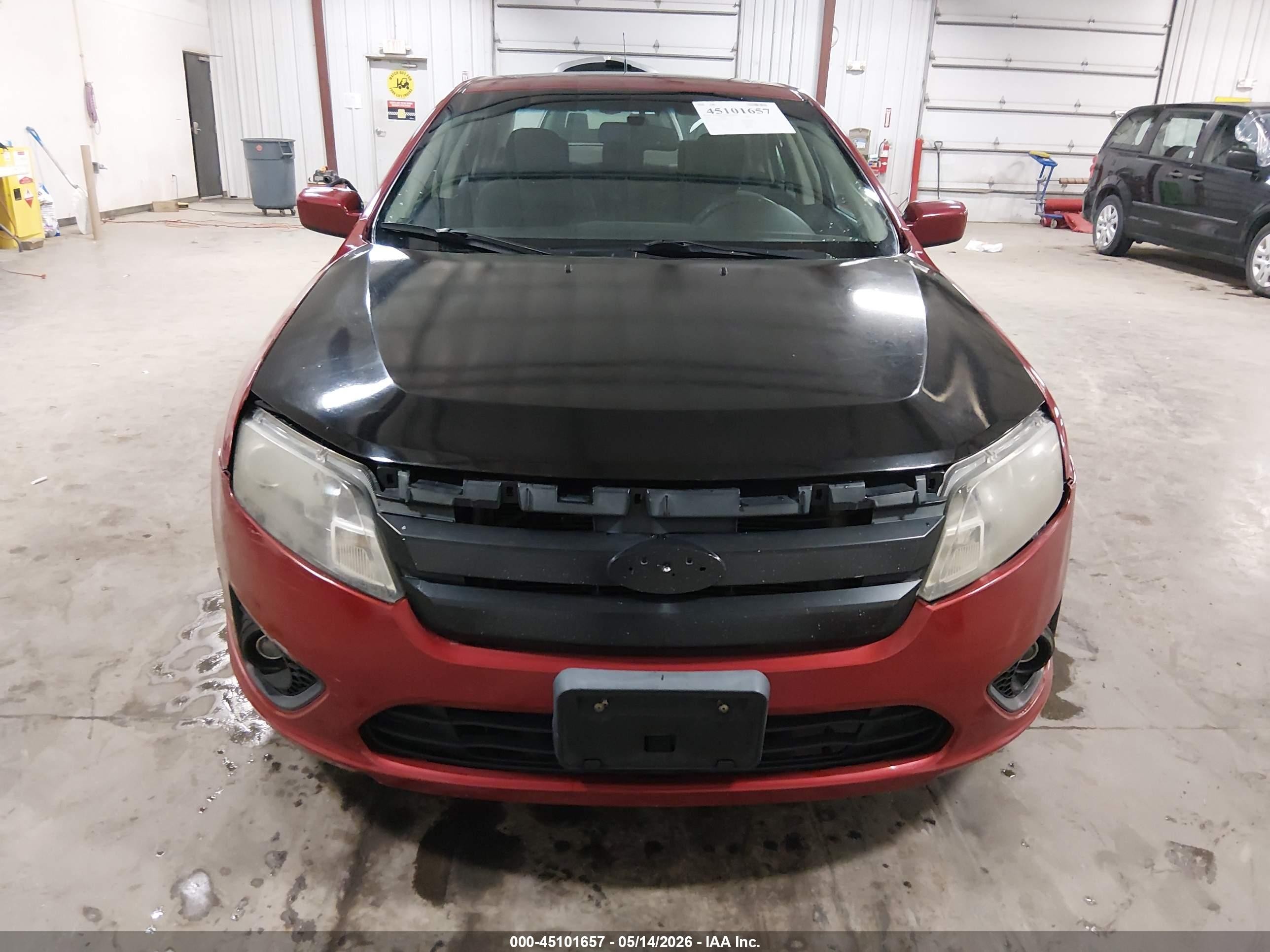 2010 Ford Fusion Se Красный vin: 3FAHP0HAXAR169817