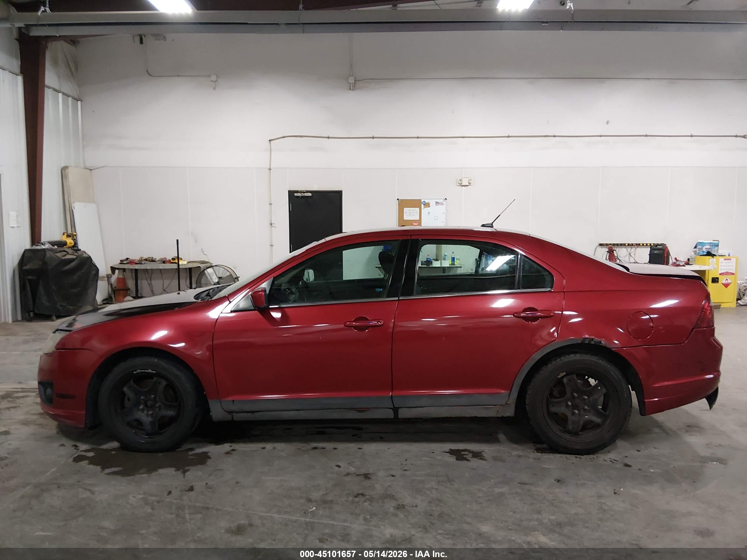 2010 Ford Fusion Se Красный vin: 3FAHP0HAXAR169817
