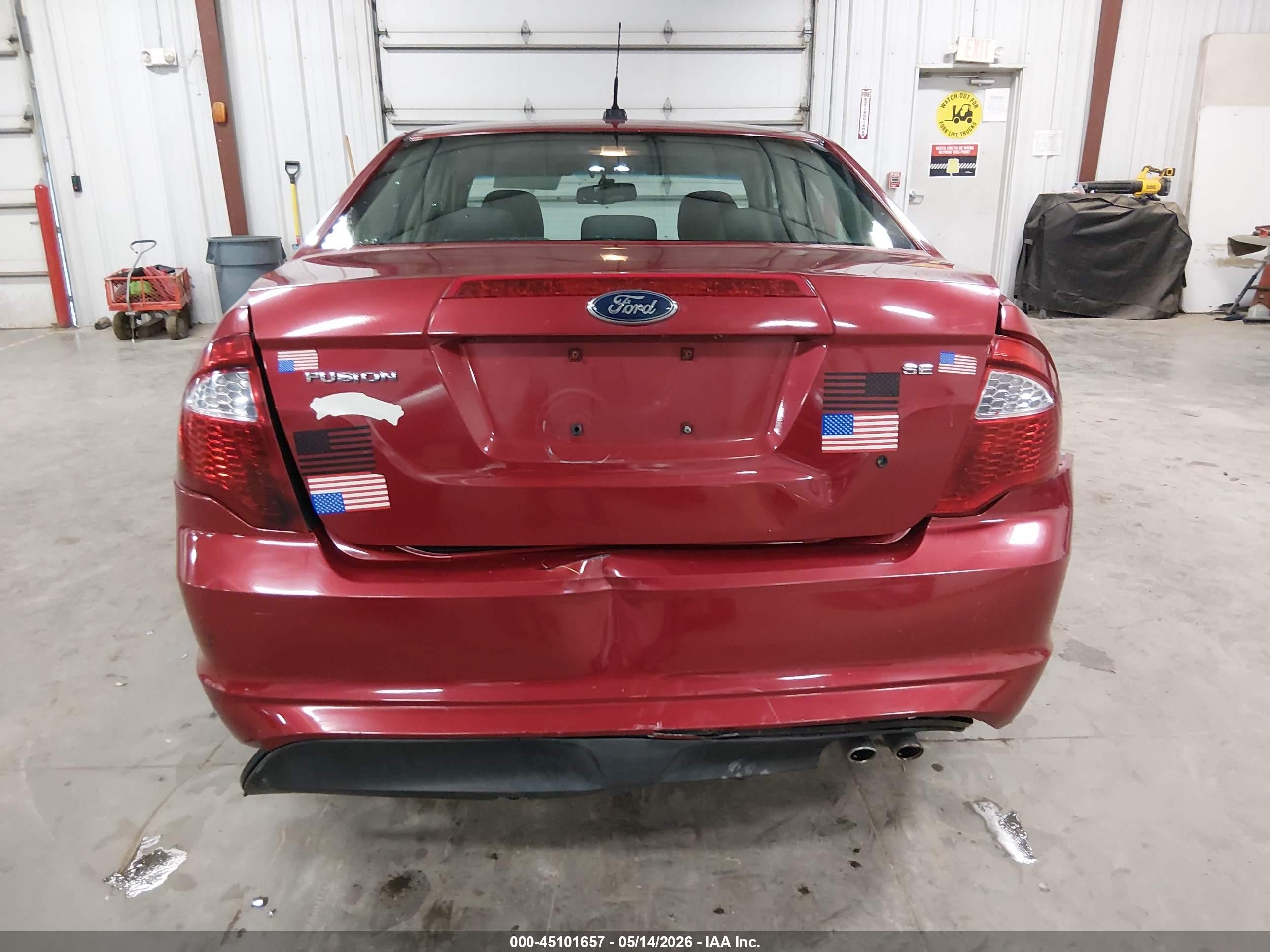 2010 Ford Fusion Se Красный vin: 3FAHP0HAXAR169817