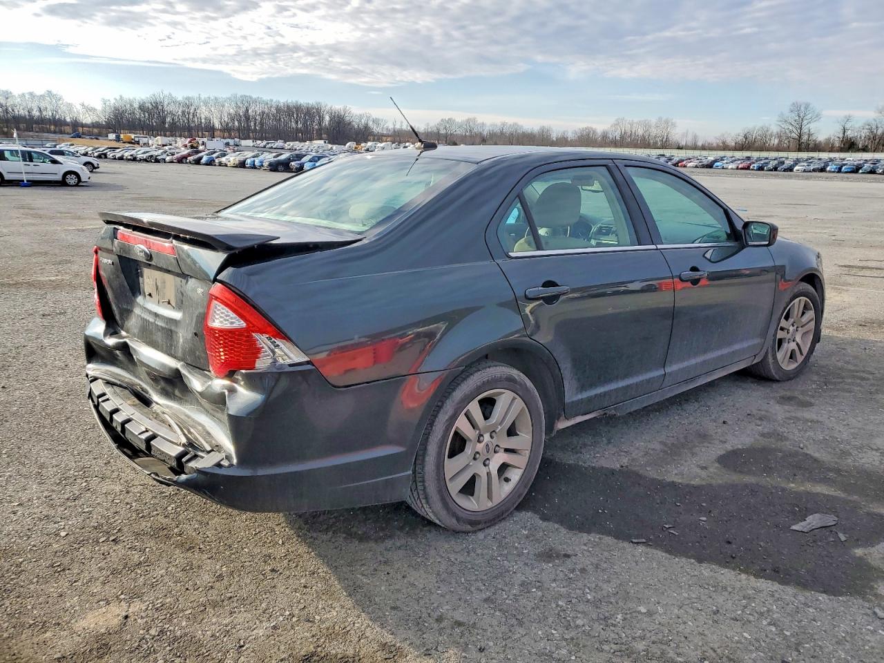 2010 Ford Fusion Se Gray vin: 3FAHP0HAXAR181675