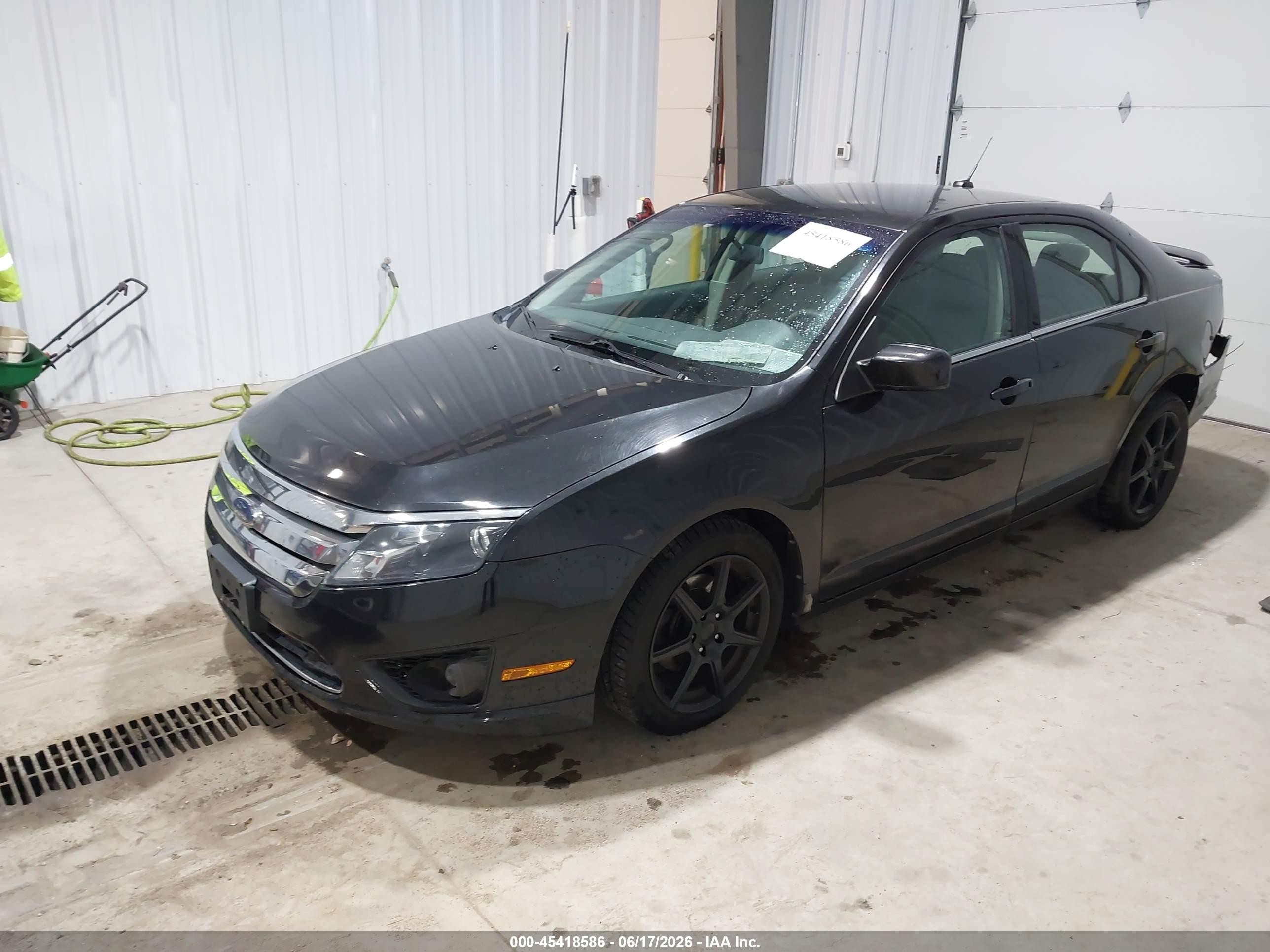 2010 Ford Fusion Se Black vin: 3FAHP0HAXAR184771
