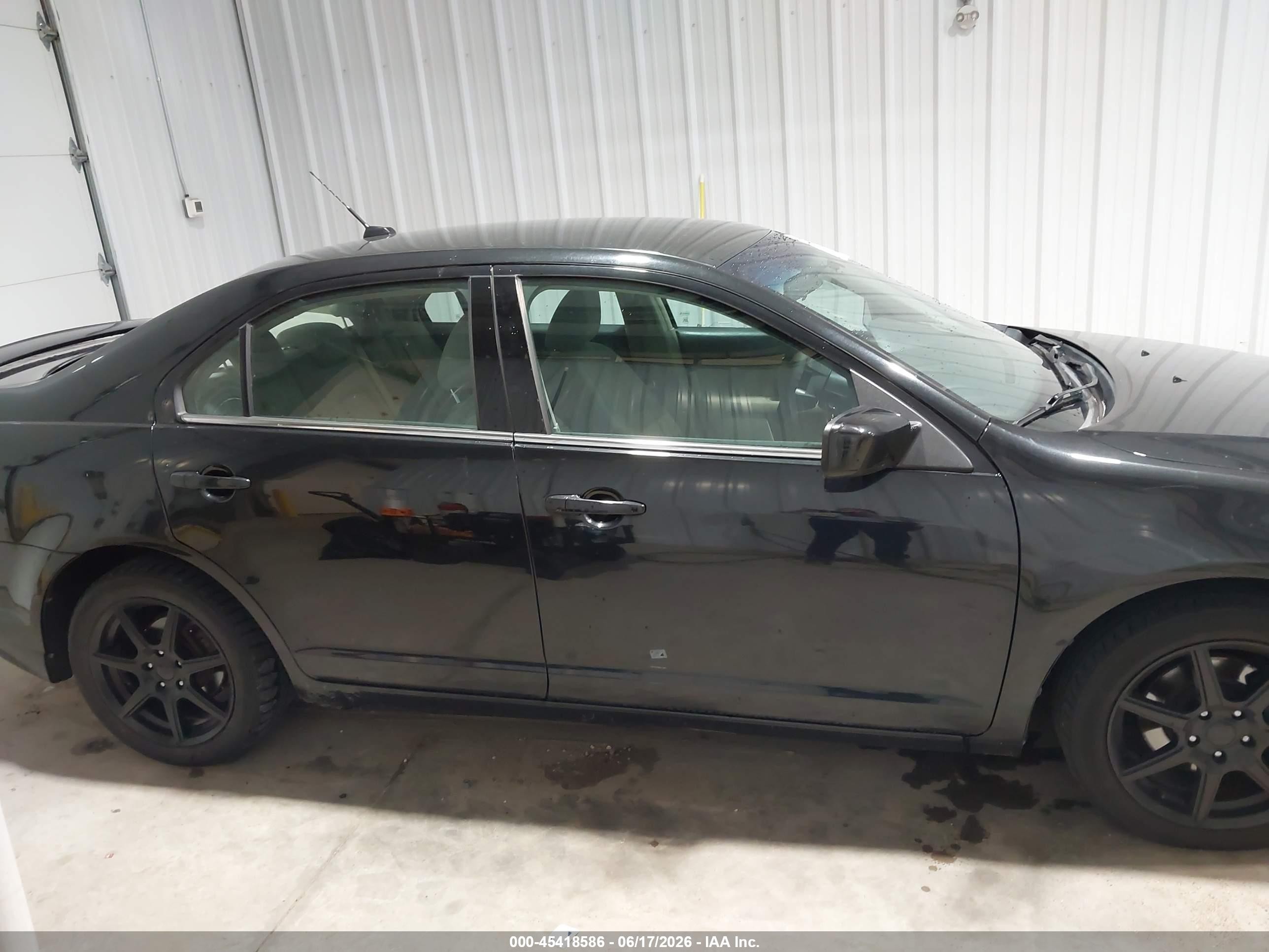 2010 Ford Fusion Se Black vin: 3FAHP0HAXAR184771
