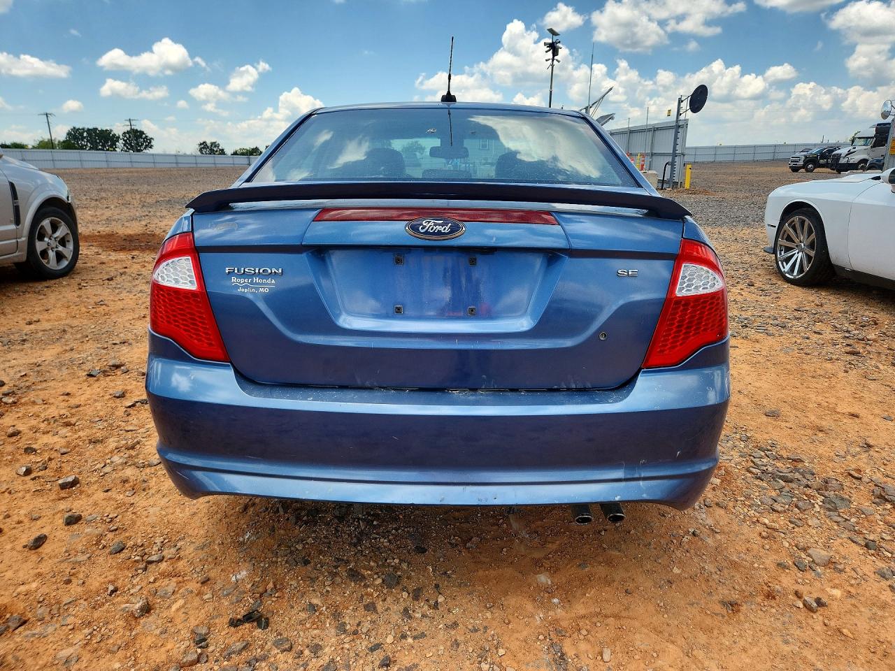 2010 Ford Fusion Se Blue vin: 3FAHP0HAXAR187816