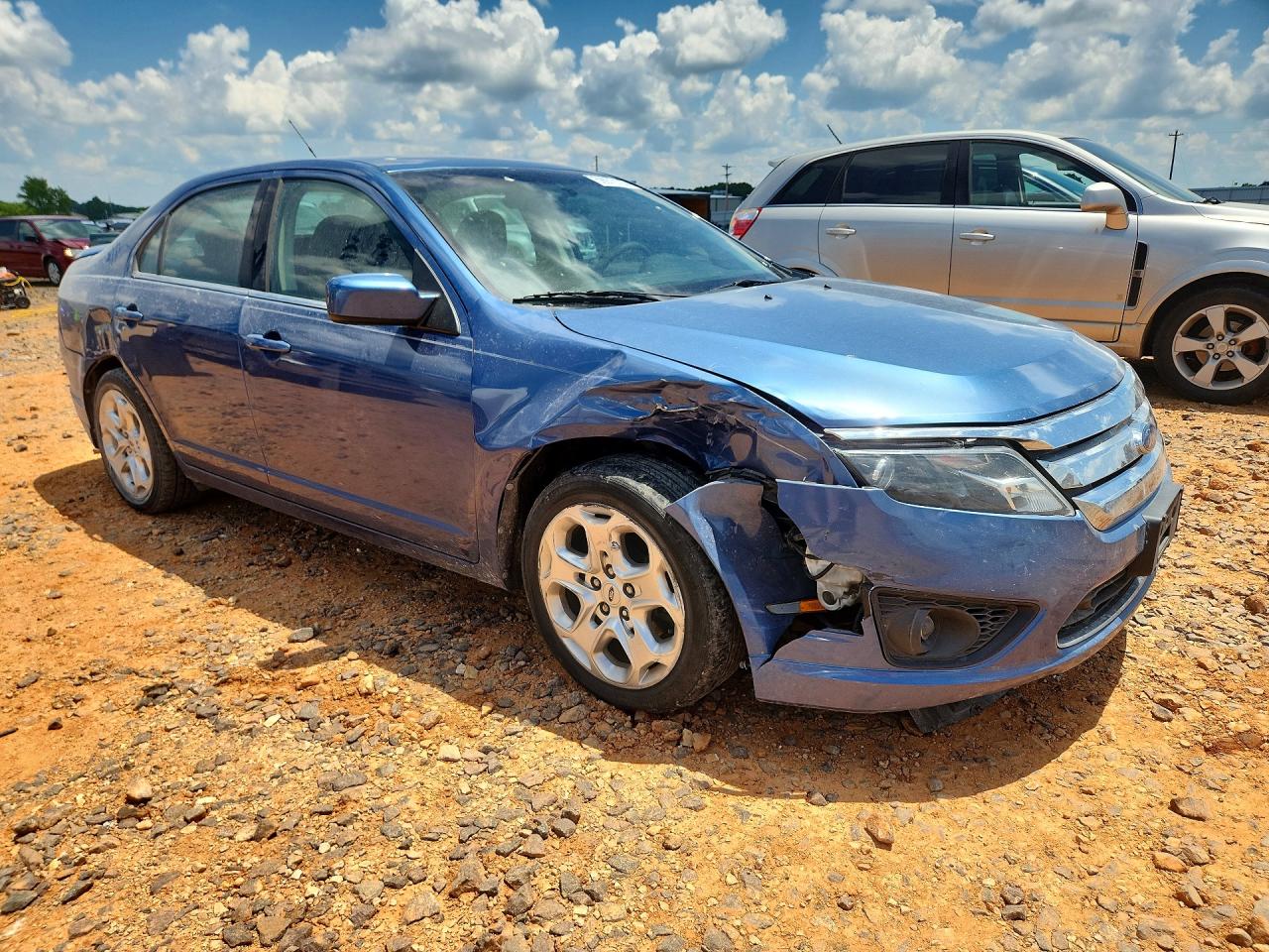 2010 Ford Fusion Se Blue vin: 3FAHP0HAXAR187816